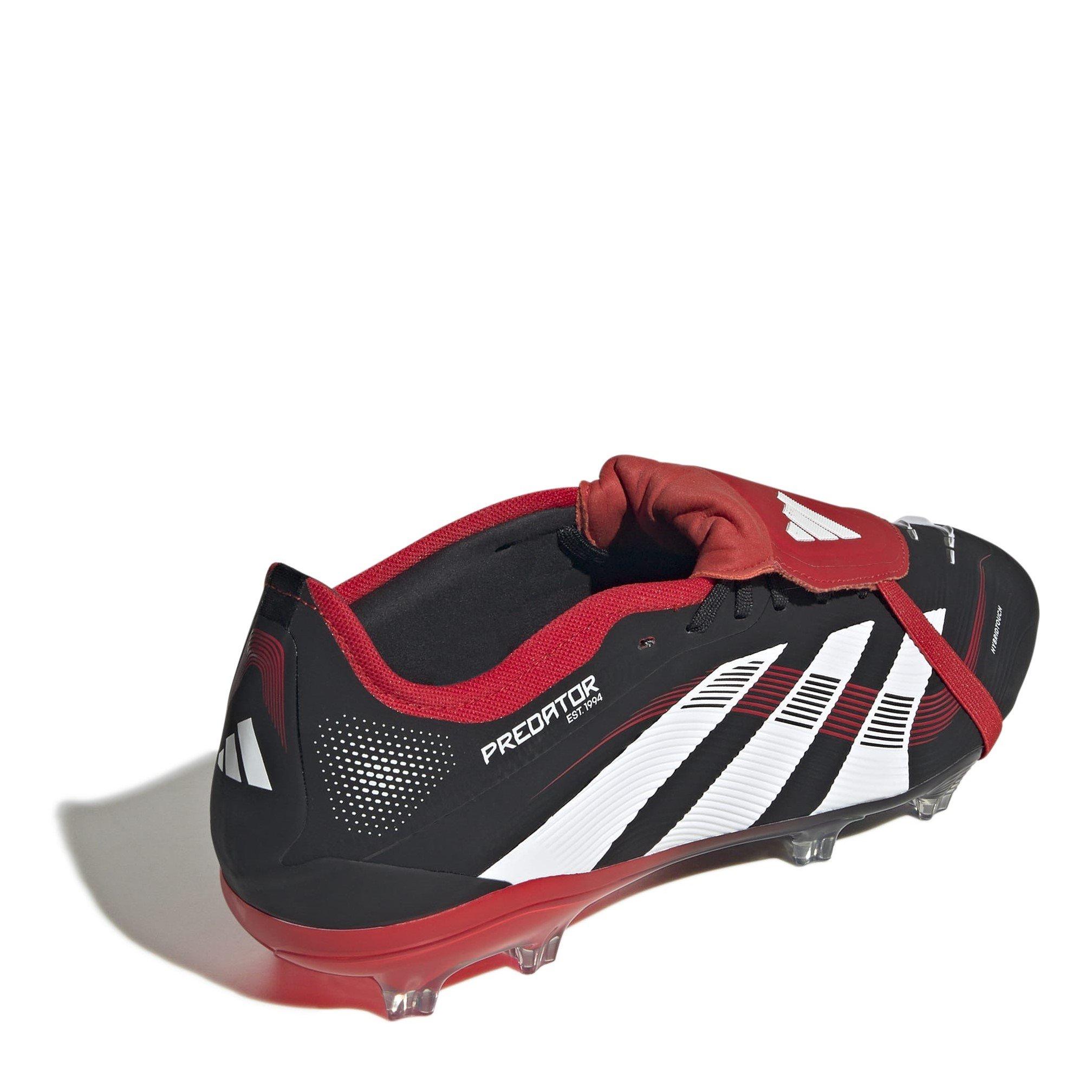 Red/Black - adidas - Predator Pro BWR Fold-Over Tongue Firm Ground Football Boots - 5