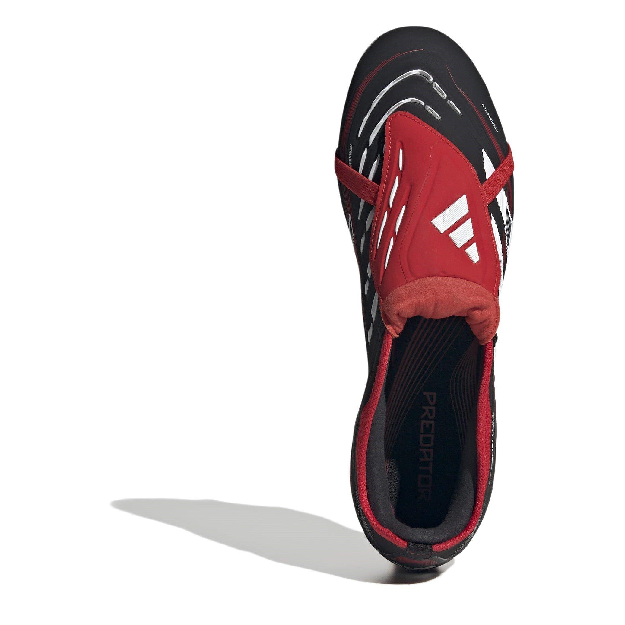 Red/Black - adidas - Predator Pro BWR Fold-Over Tongue Firm Ground Football Boots - 6