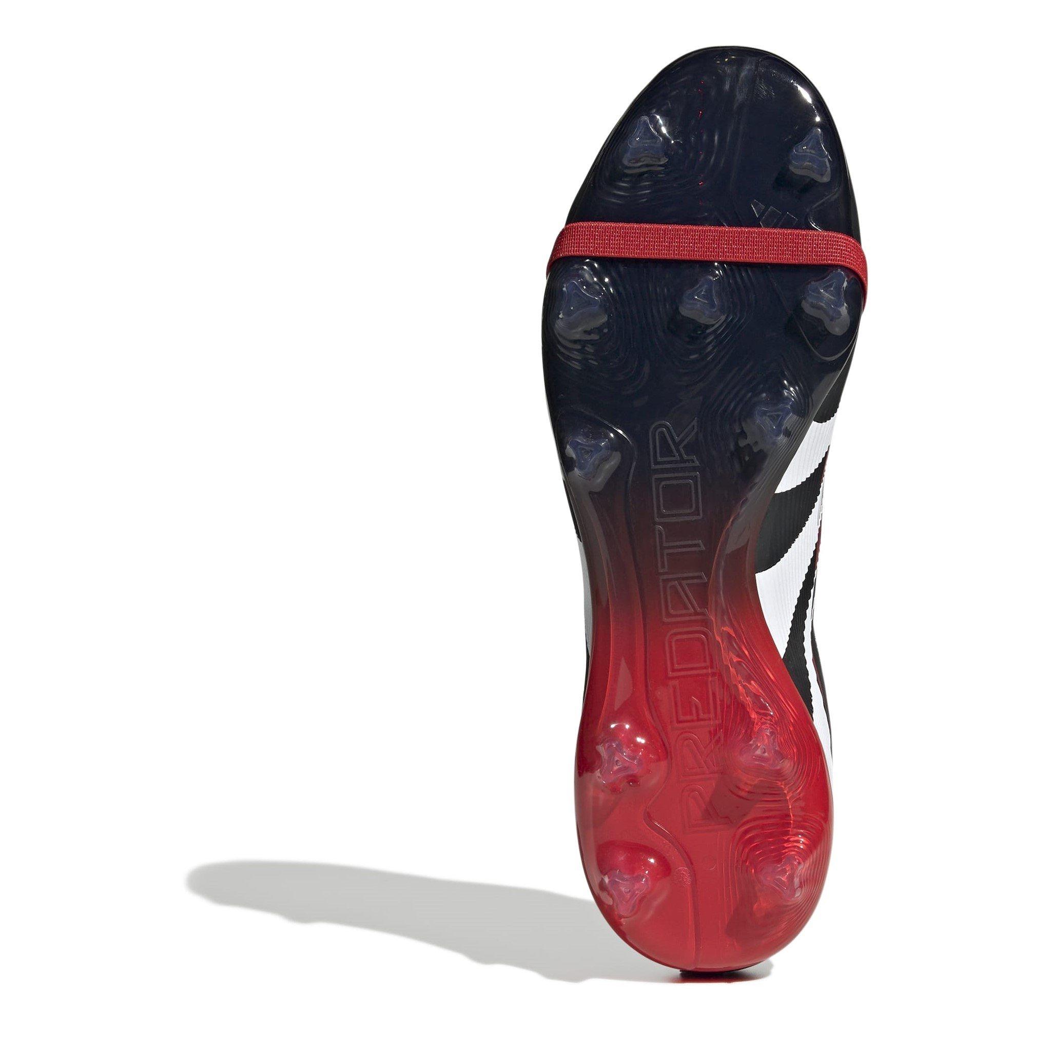 Red/Black - adidas - Predator Pro BWR Fold-Over Tongue Firm Ground Football Boots - 7