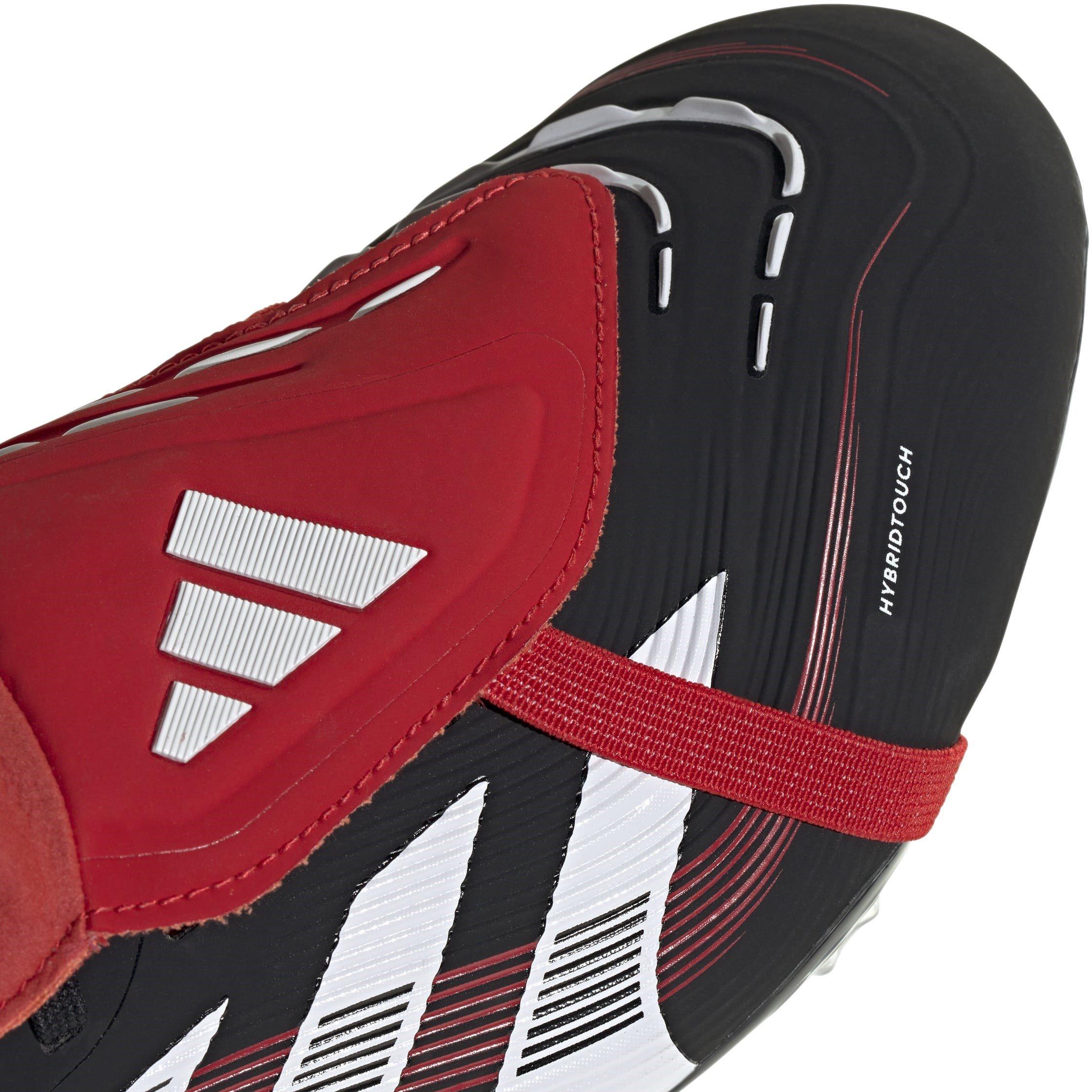 Red/Black - adidas - Predator Pro BWR Fold-Over Tongue Firm Ground Football Boots - 8