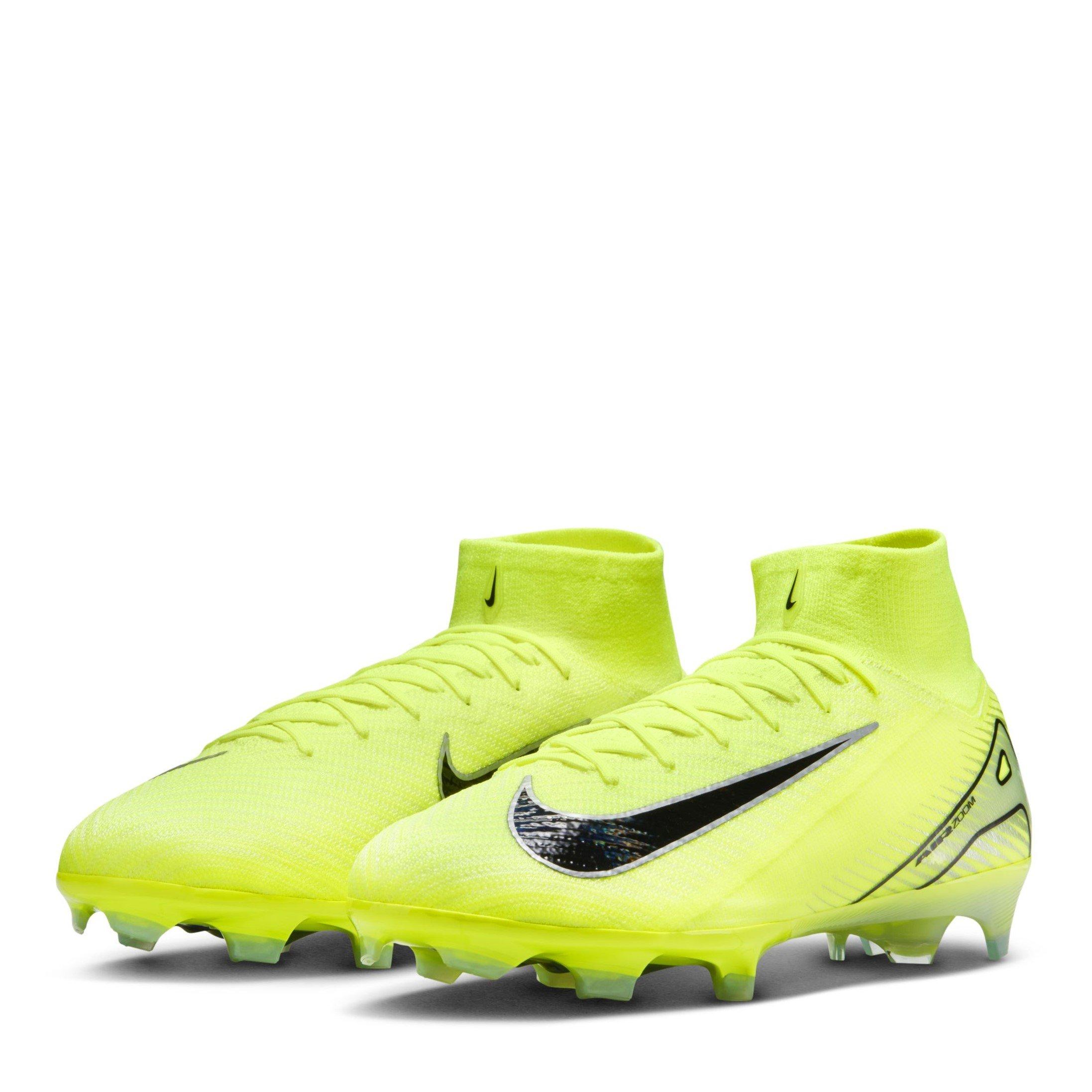 VOLT/BLACK - Nike - Mercurial Superfly Adults Firm Ground Football Boots - 4