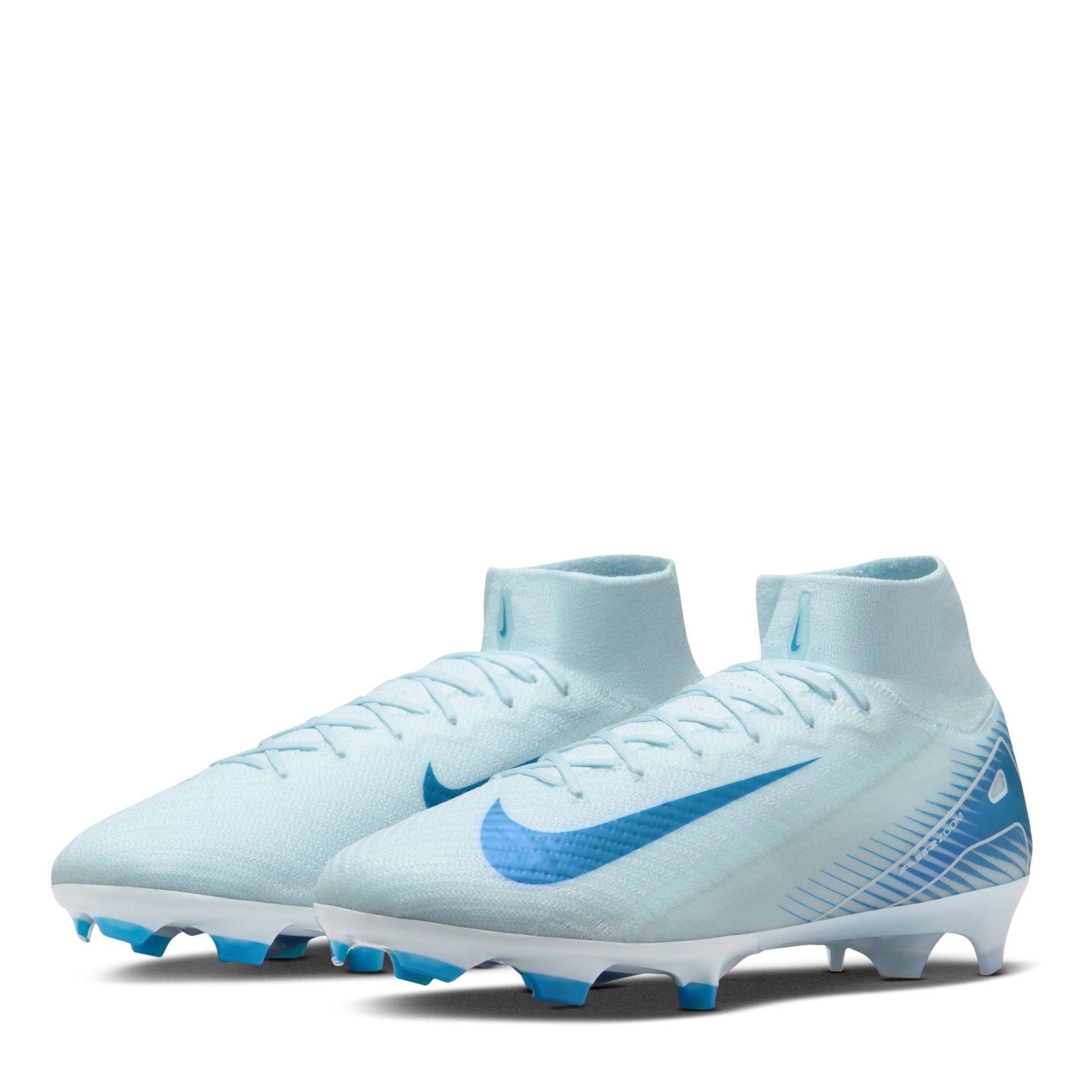 AZUL GLACIAR/BL - Nike - Mercurial Superfly Adults Firm Ground Football Boots - 4