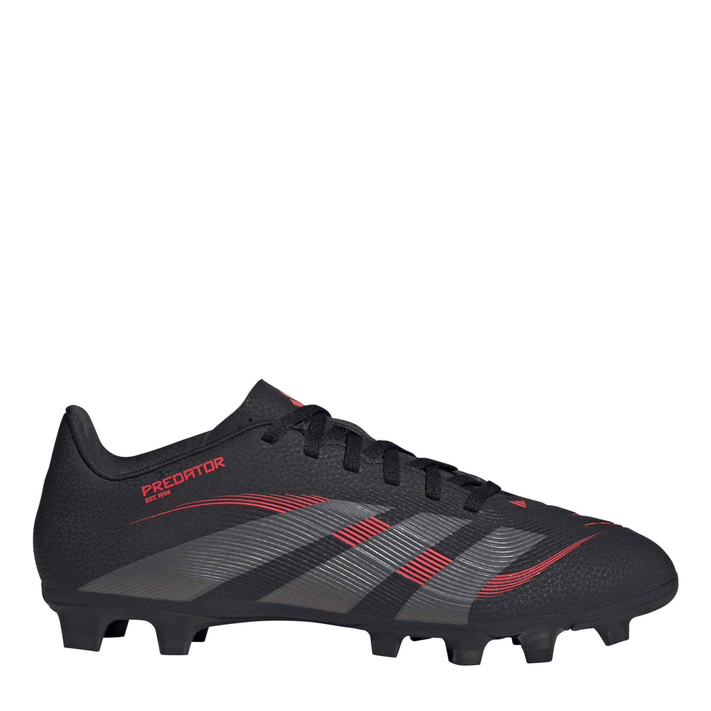 Black/Grey - adidas - Predator Club Firm Ground Football Boots - 1
