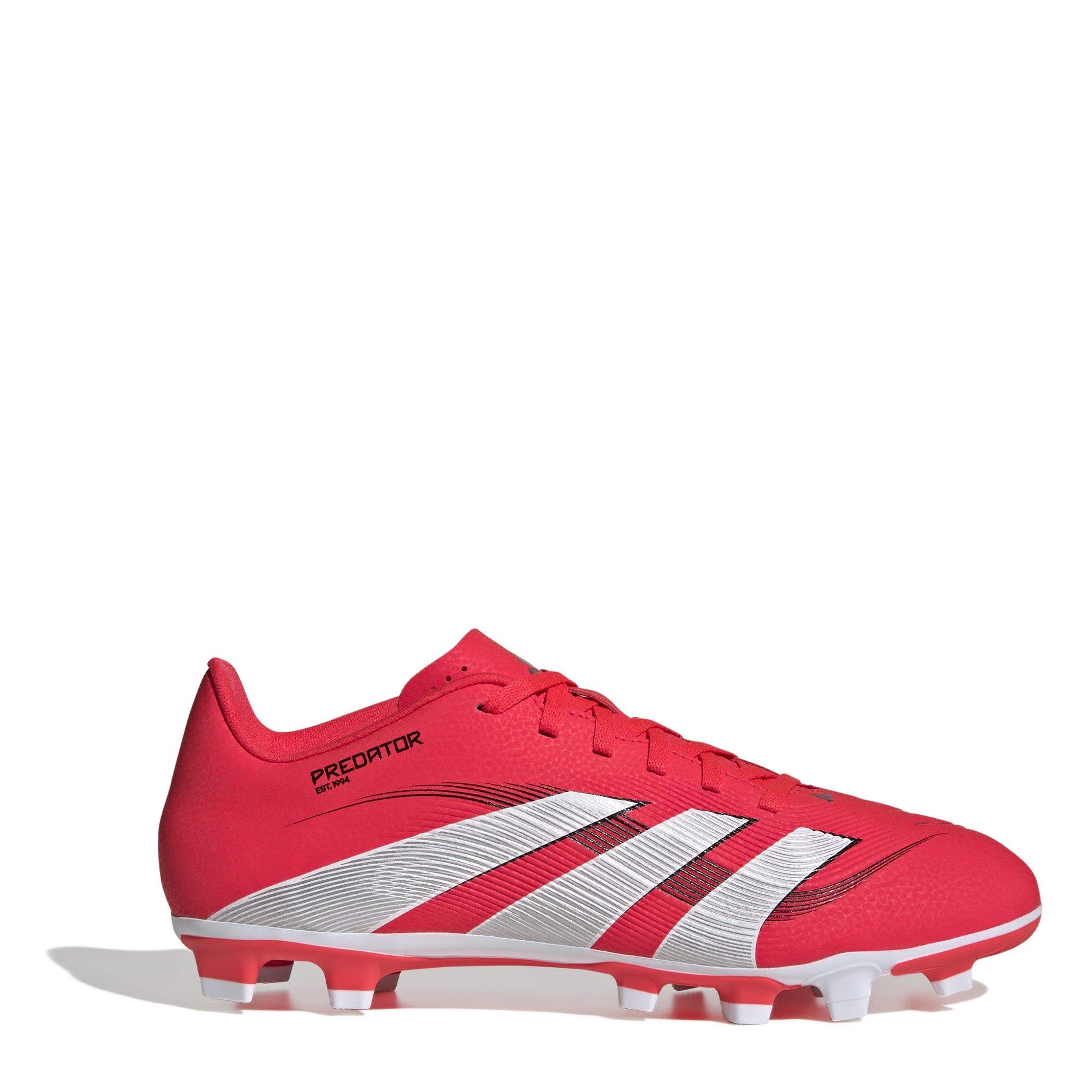 Red/White - adidas - Predator Club Firm Ground Football Boots - 1