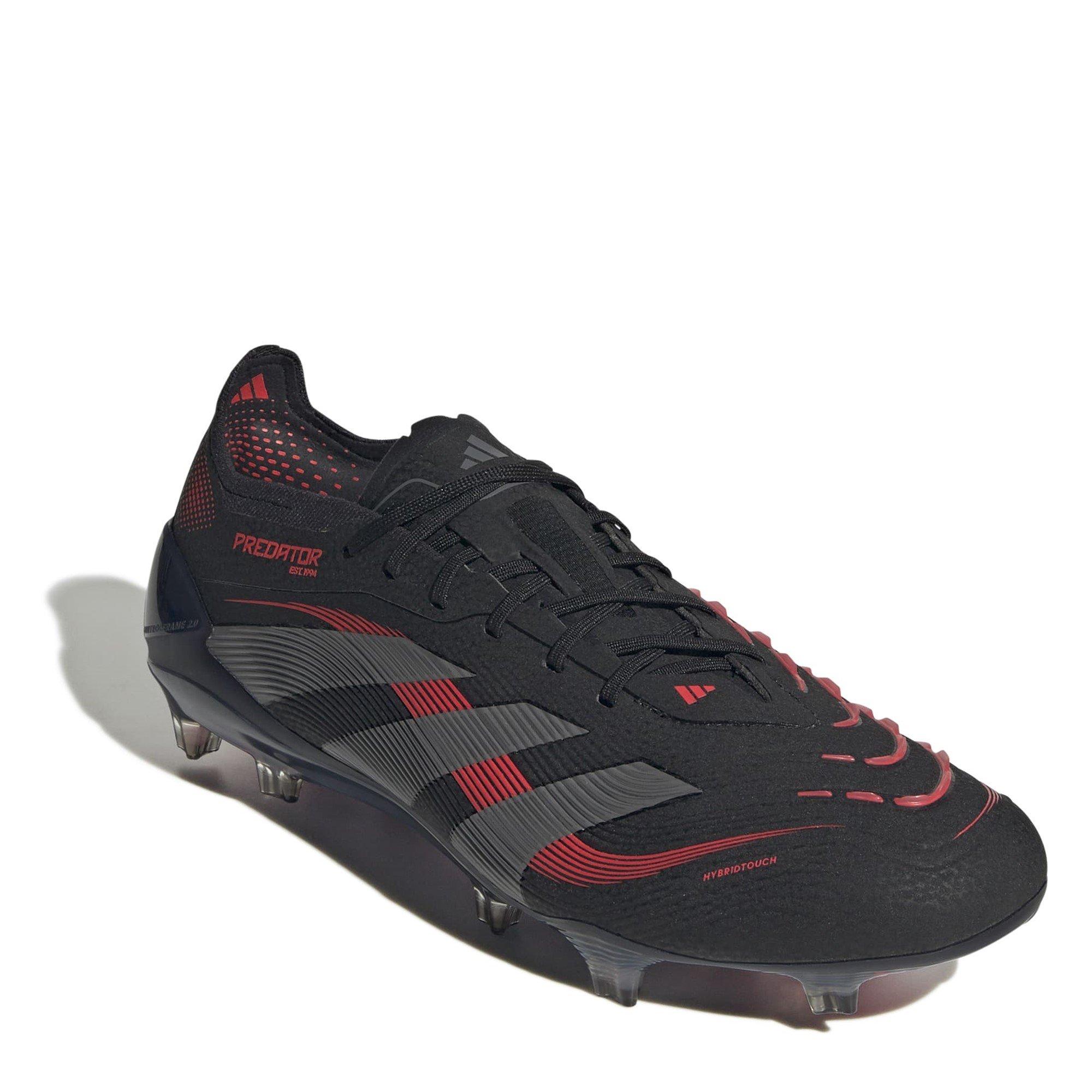 Black/Grey - adidas - Predator Elite Firm Ground Football Boots - 3