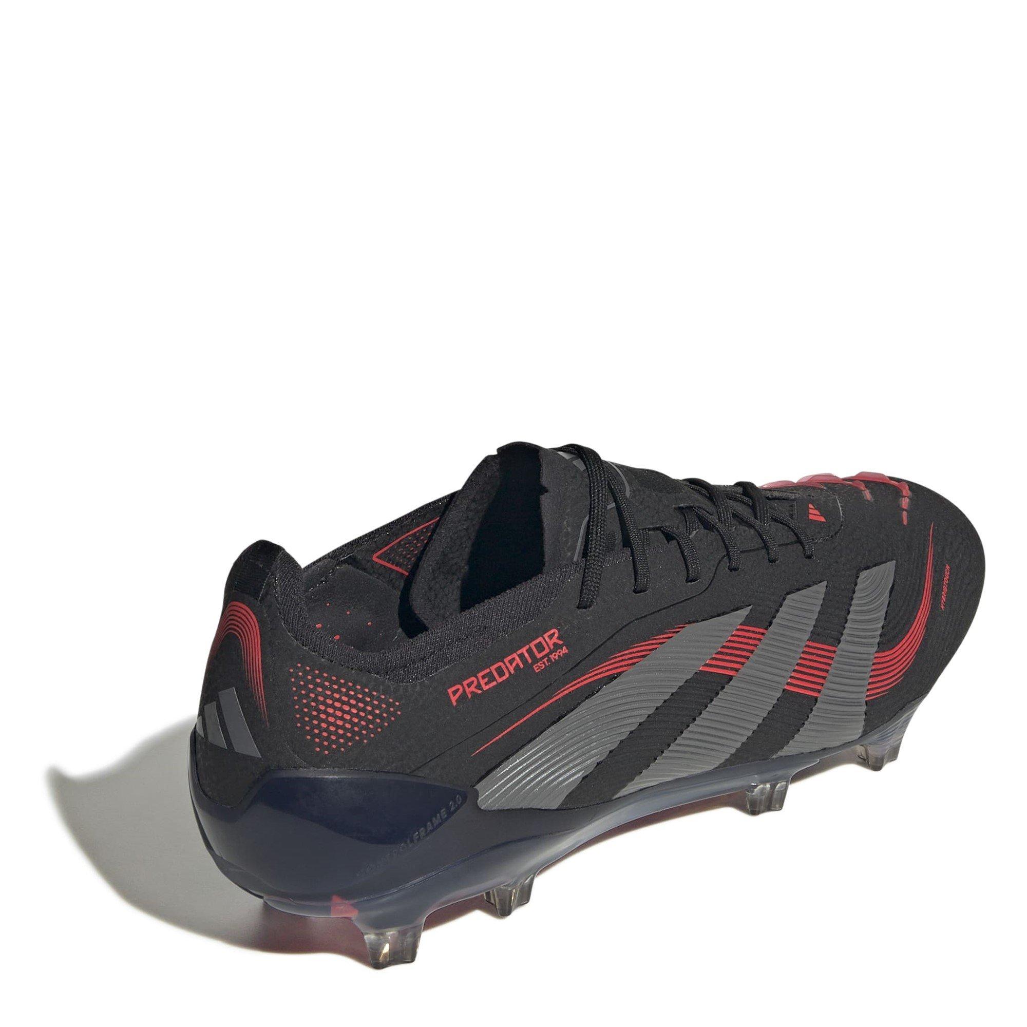Black/Grey - adidas - Predator Elite Firm Ground Football Boots - 4