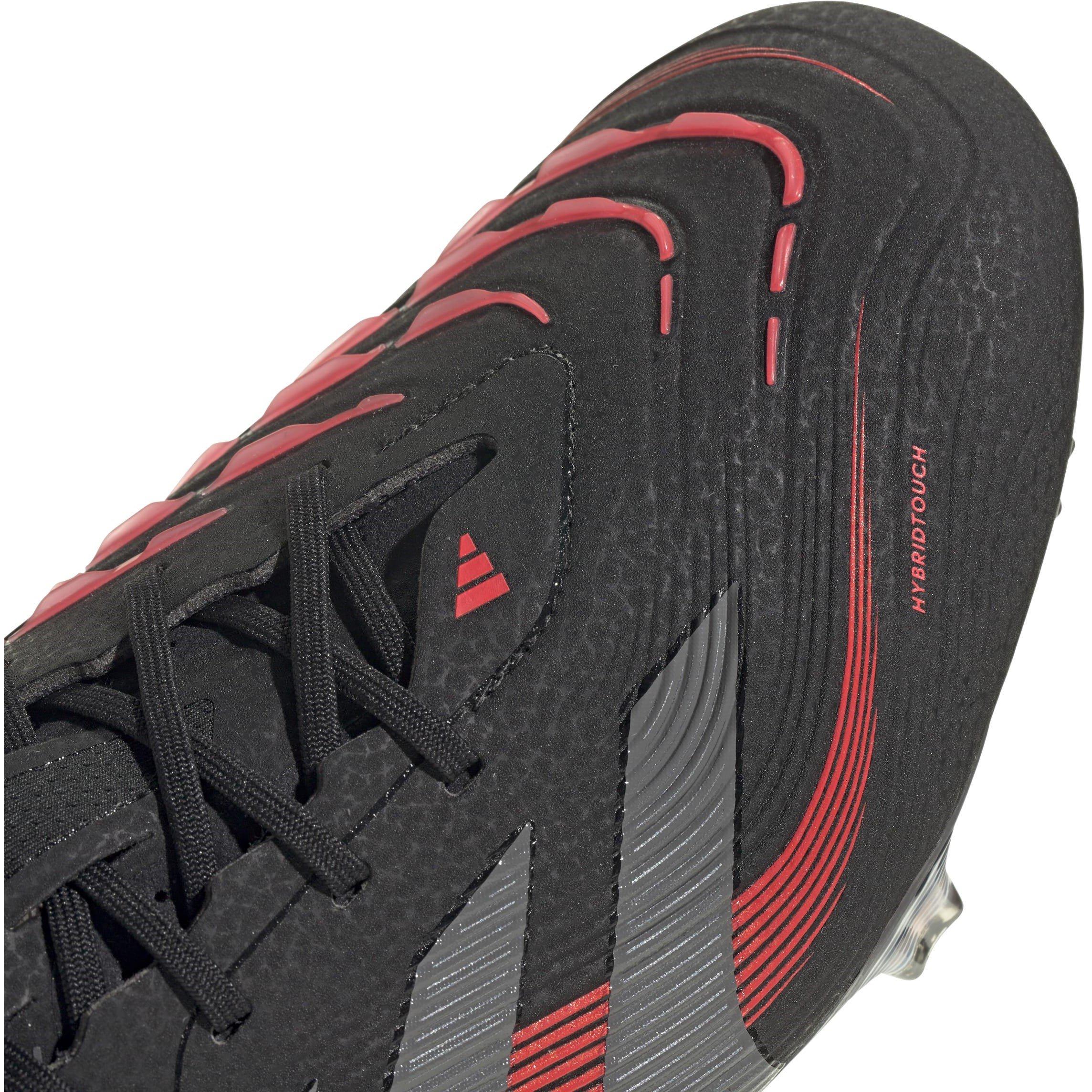 Black/Grey - adidas - Predator Elite Firm Ground Football Boots - 7