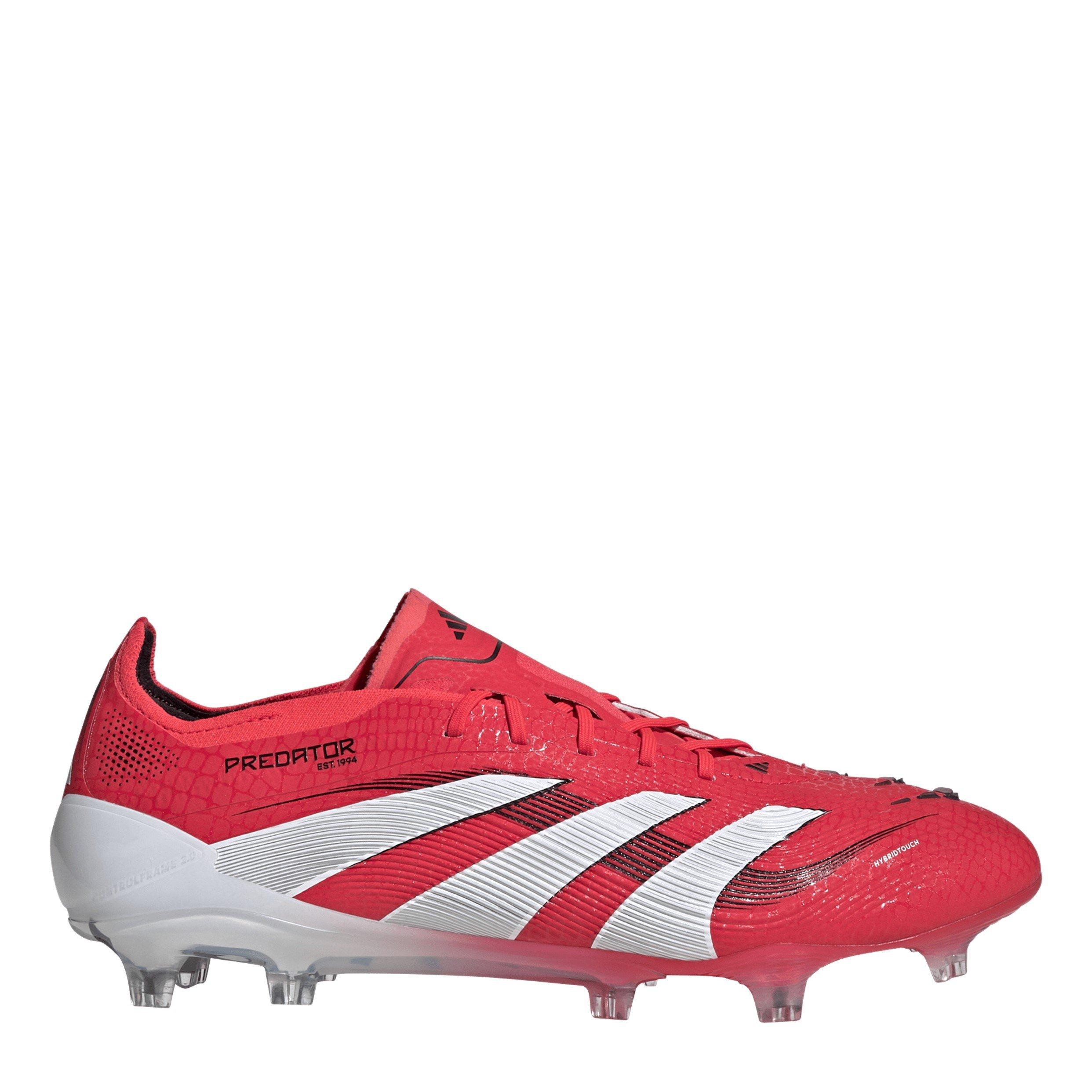 Red/White - adidas - Predator Elite Firm Ground Football Boots - 1