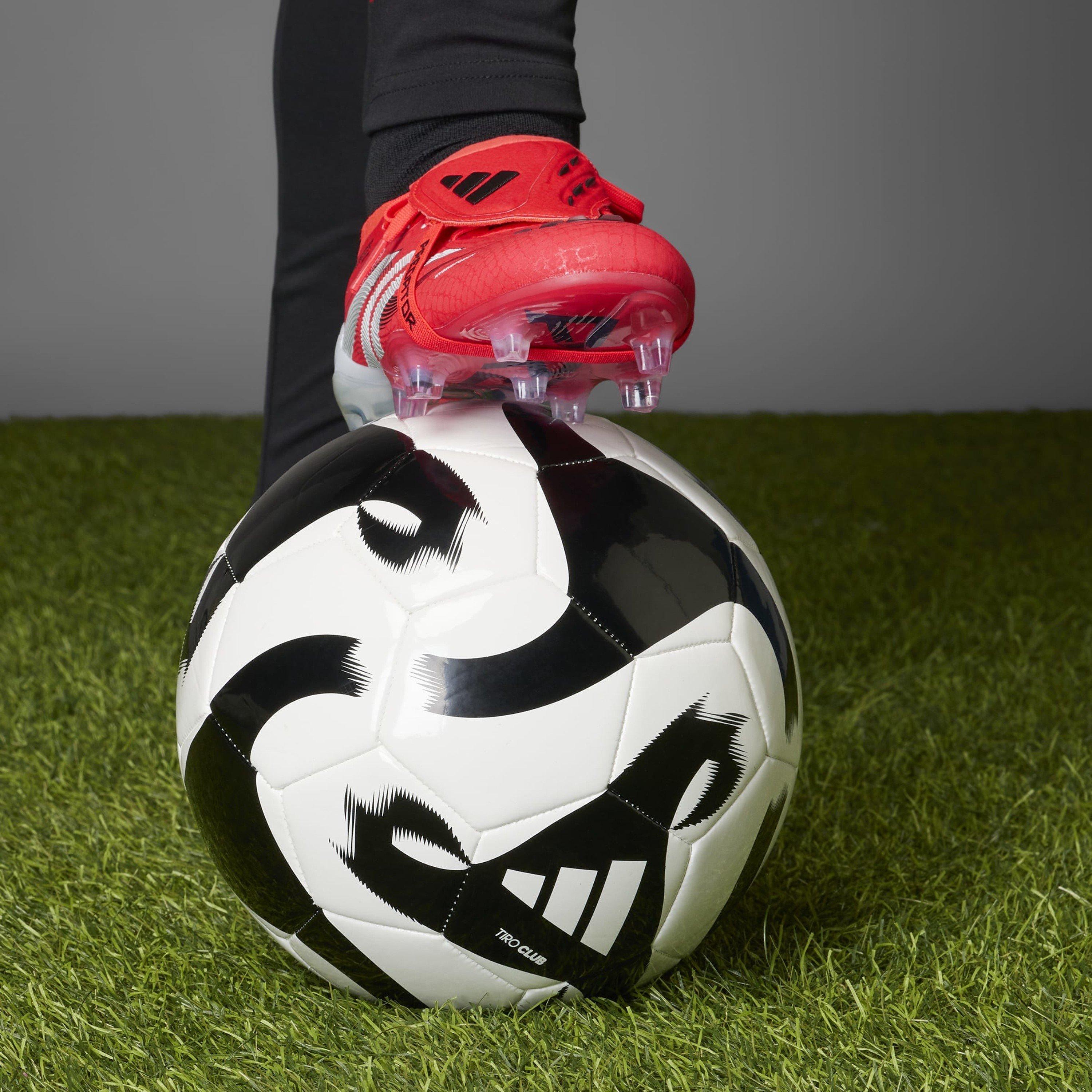 Rot/Weiß - adidas - Predator Elite Fold-Over Tongue Firm Ground Football Boots - 14