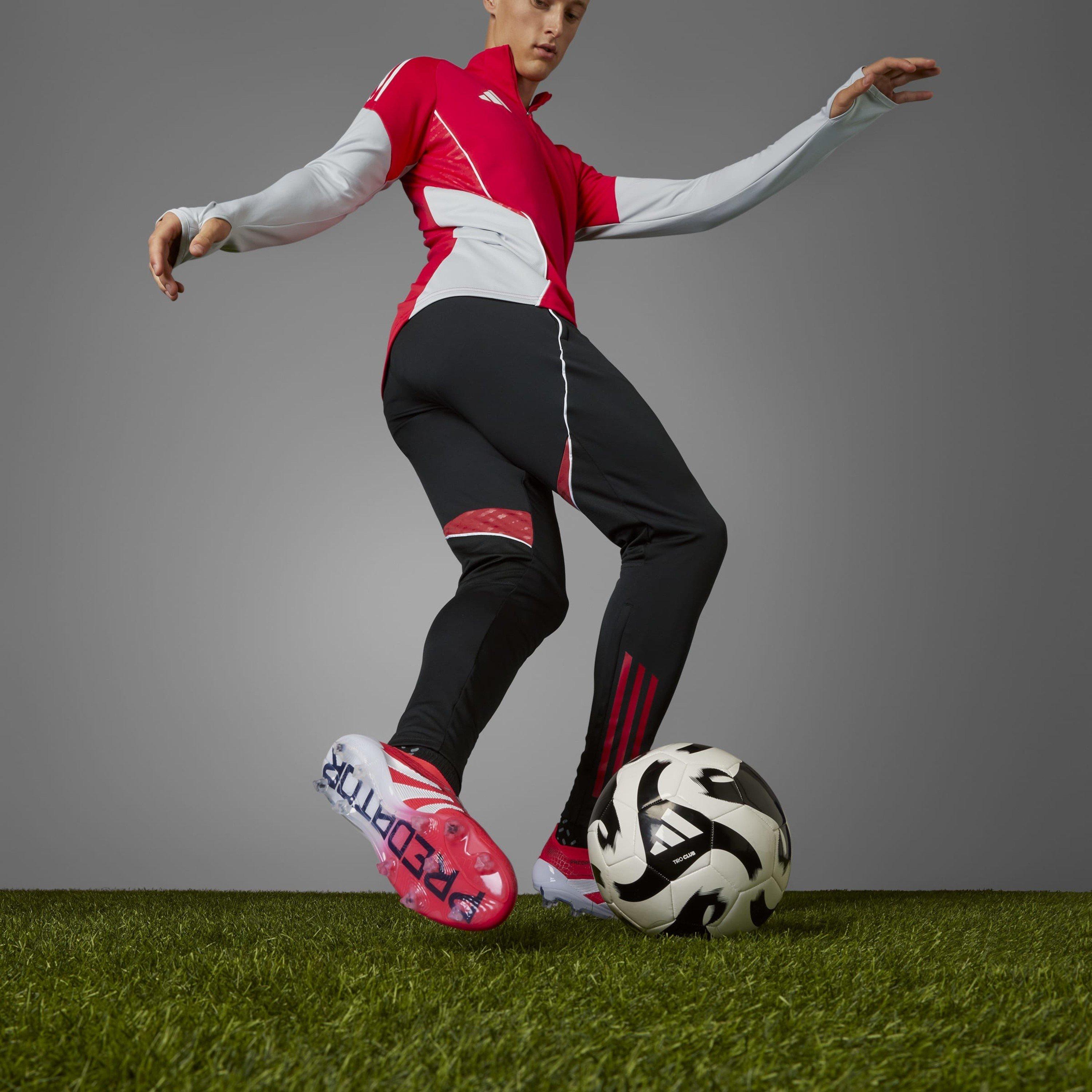 Red/White - adidas - Predator Elite Laceless Firm Ground Football Boots - 7