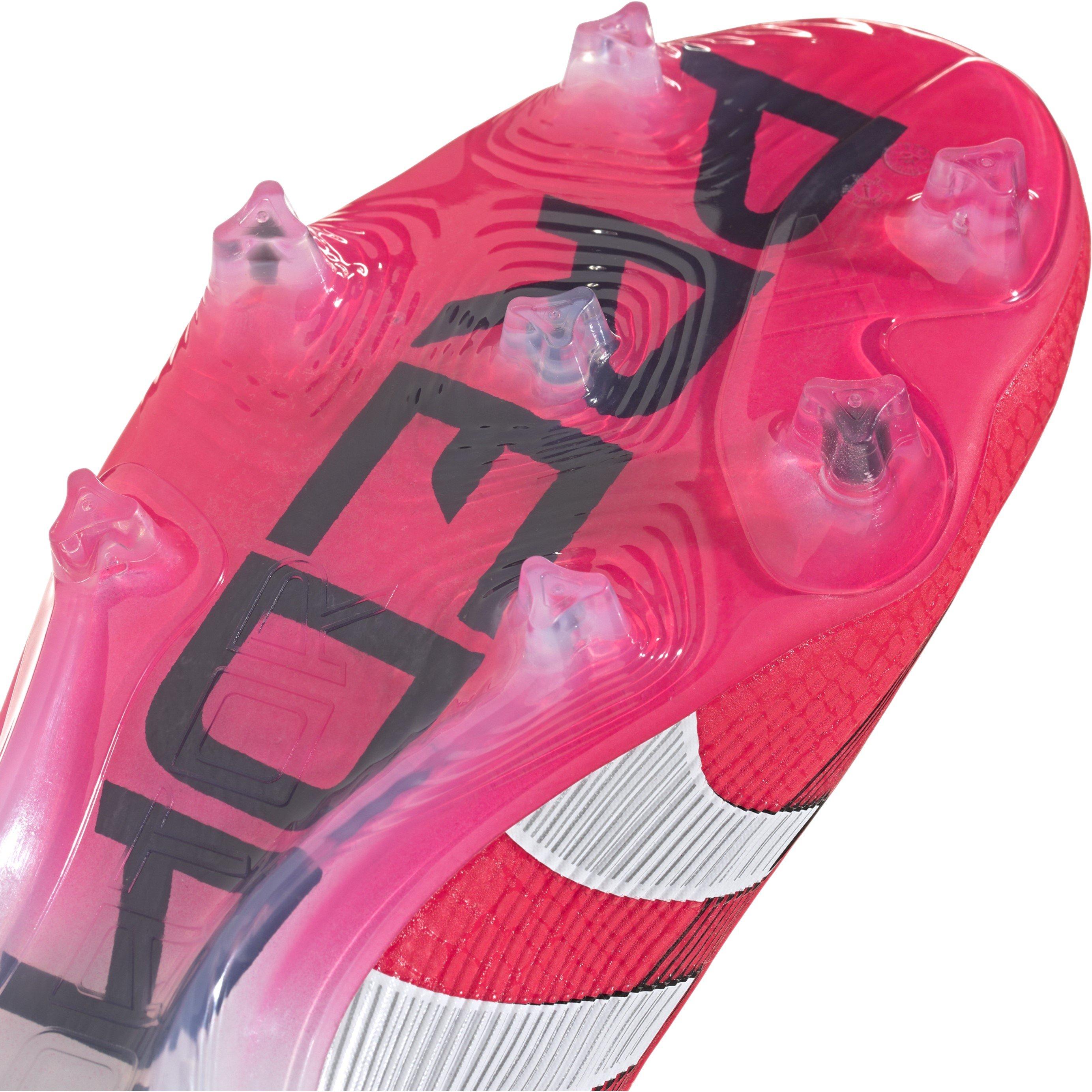 Red/White - adidas - Predator Elite Laceless Firm Ground Football Boots - 9