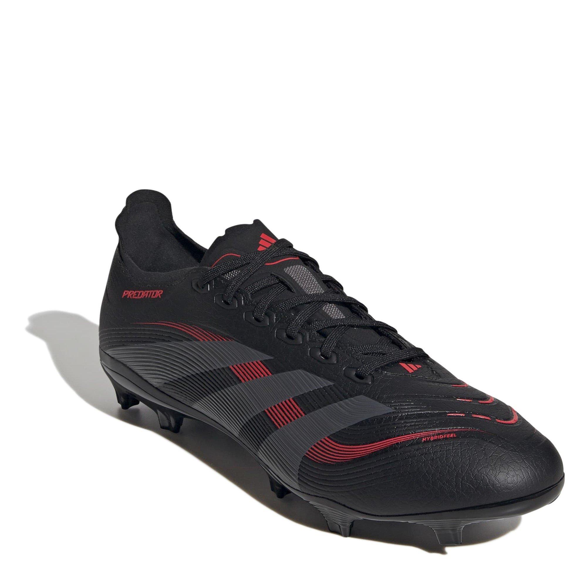 Black/Grey - adidas - Predator League Firm Ground Football Boots - 3