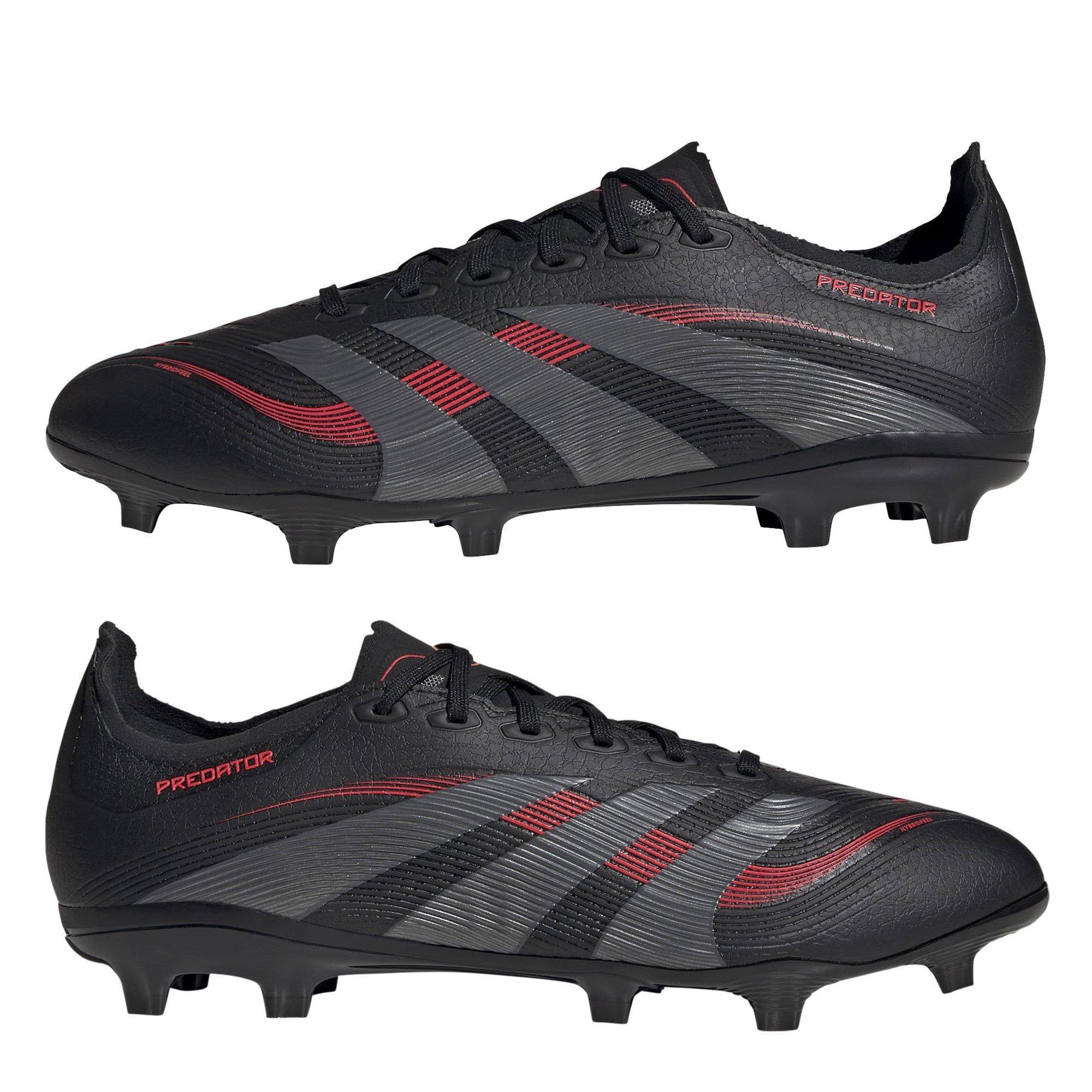 Black/Grey - adidas - Predator League Firm Ground Football Boots - 9