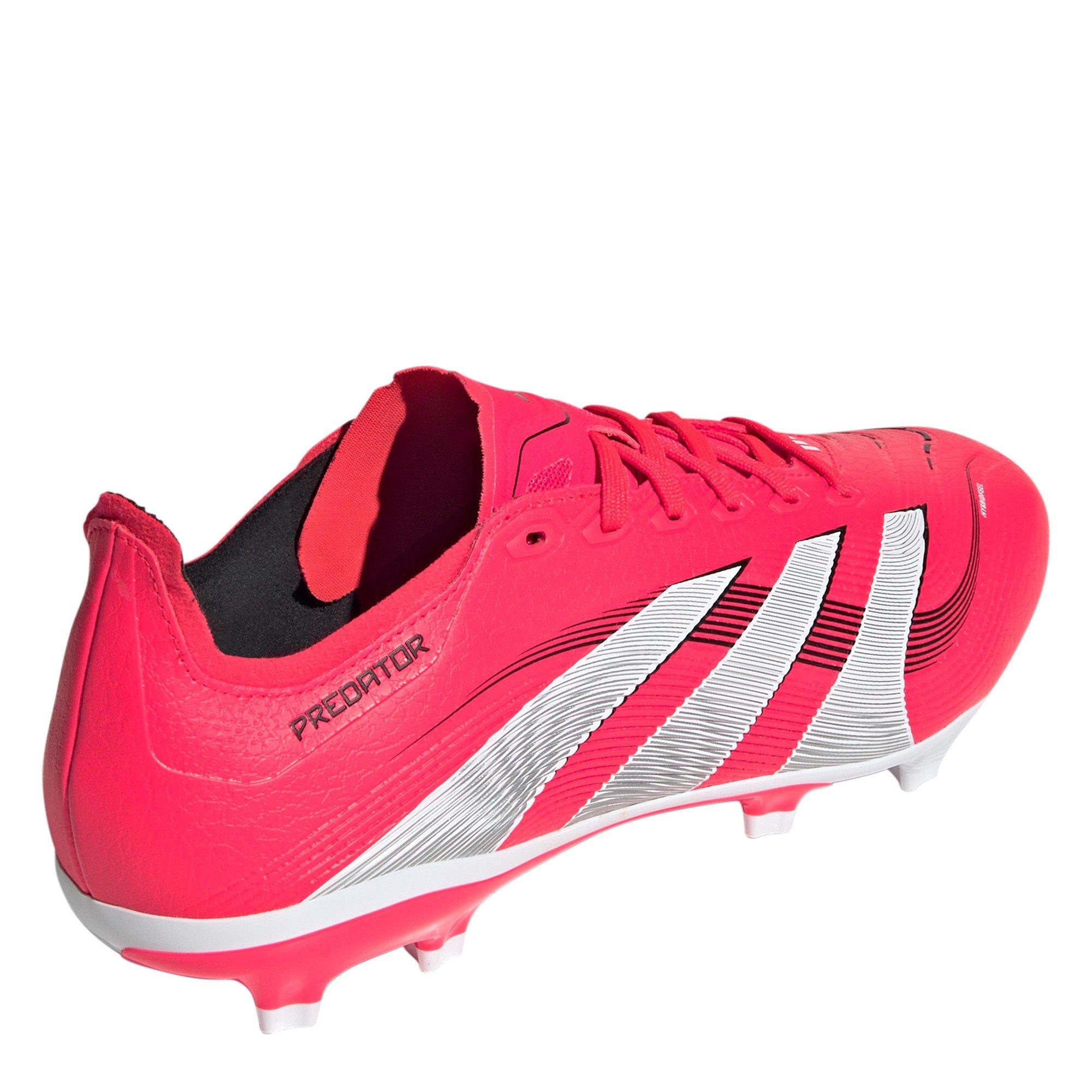 Red/White - adidas - Predator League Firm Ground Football Boots - 4