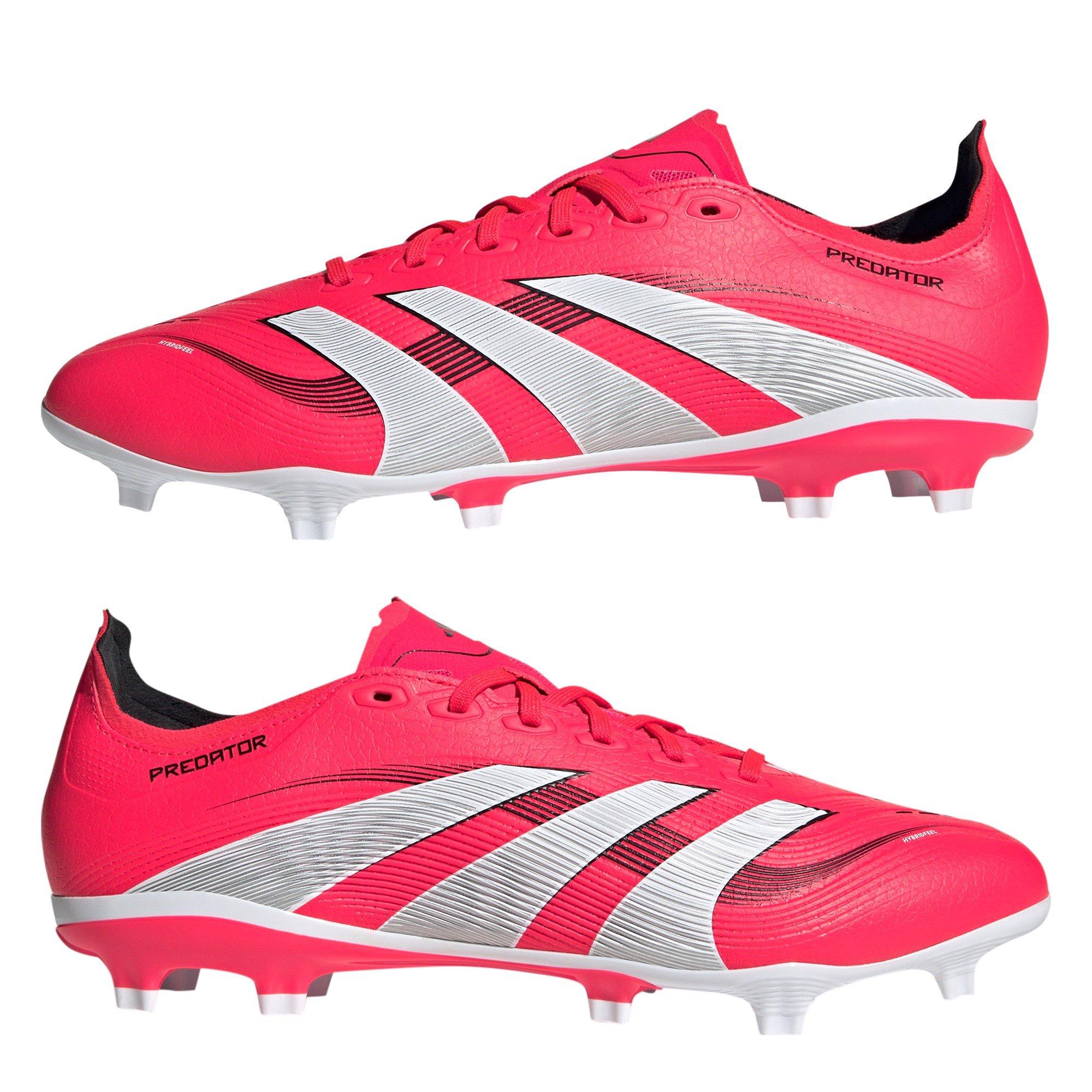 Red/White - adidas - Predator League Firm Ground Football Boots - 9