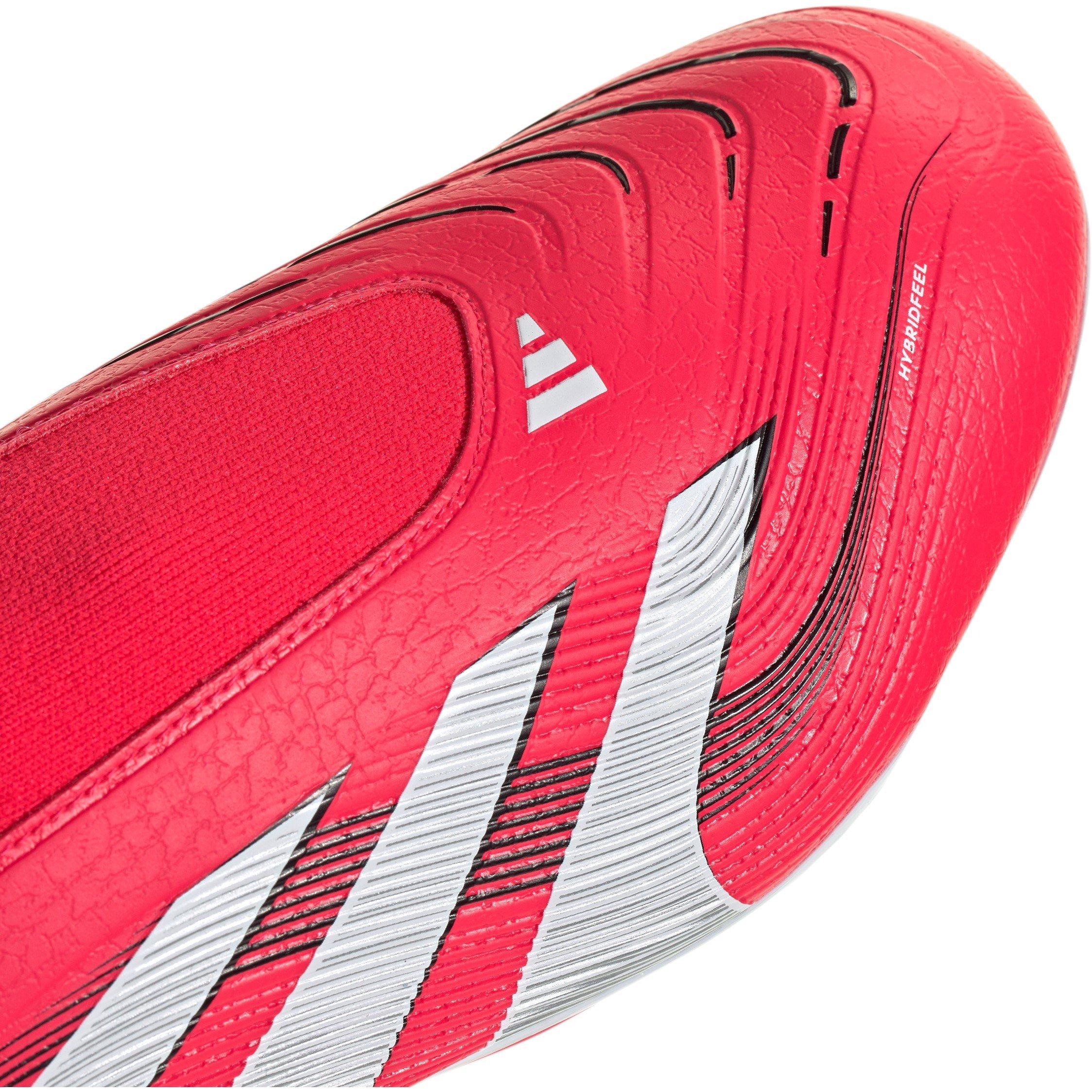 Red/White - adidas - Predator League Laceless Firm Ground Football Boots - 7