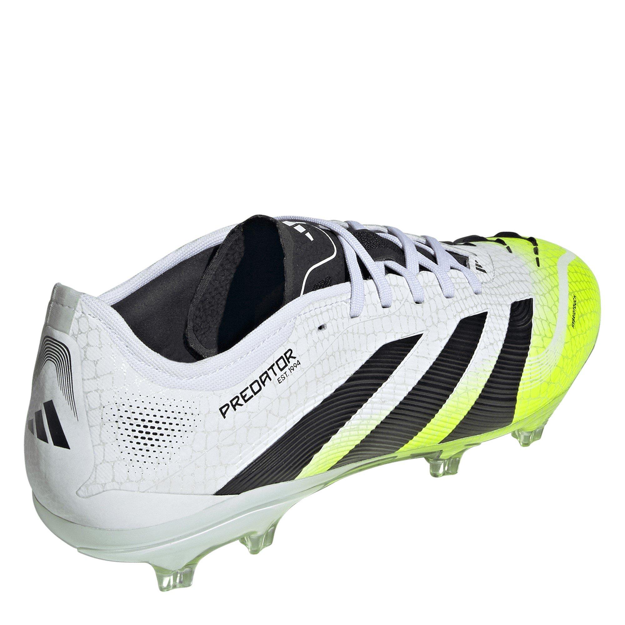 Blanc/Noir/Citron - adidas - Predator Pro Firm Ground Football Boots - 4