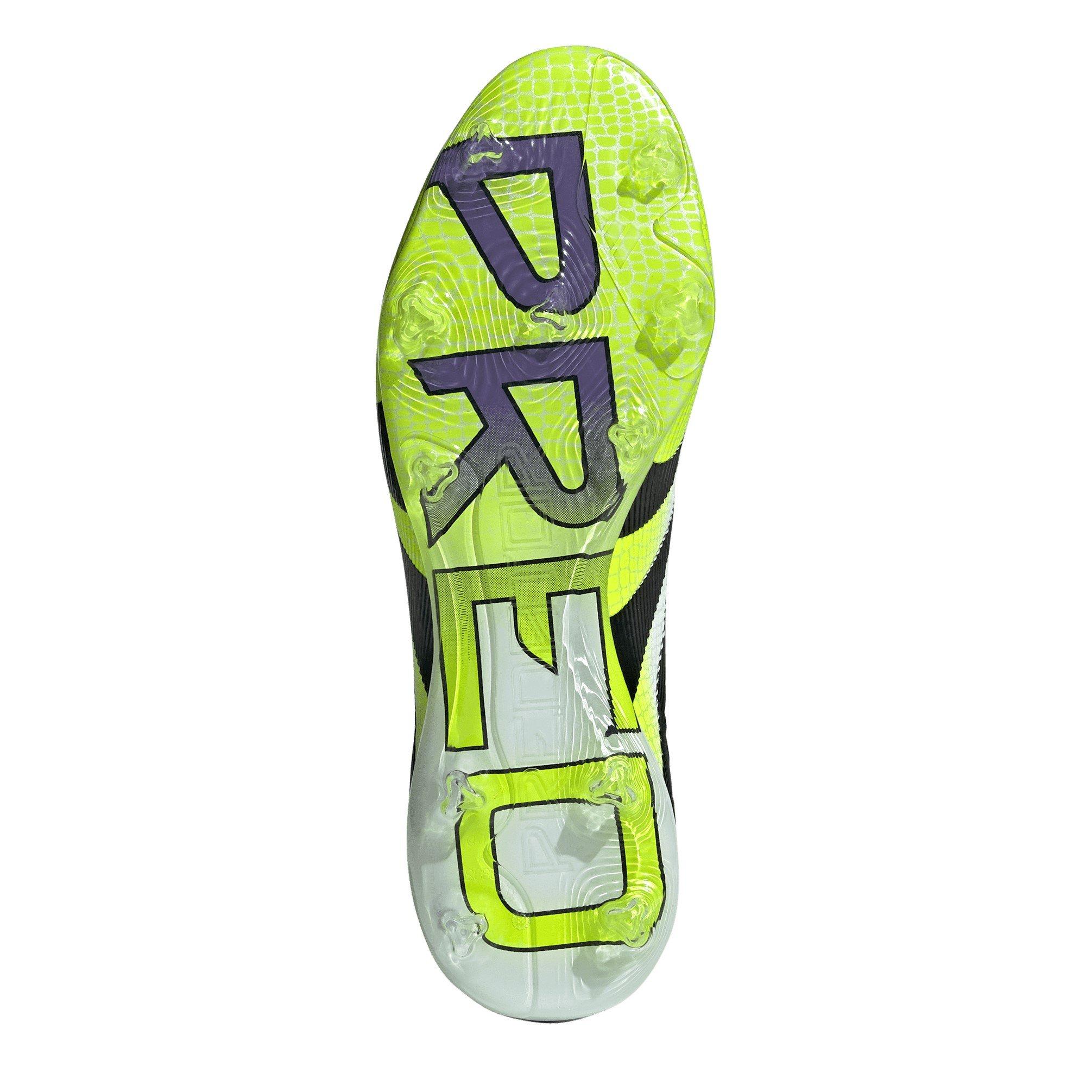Blanc/Noir/Citron - adidas - Predator Pro Firm Ground Football Boots - 6
