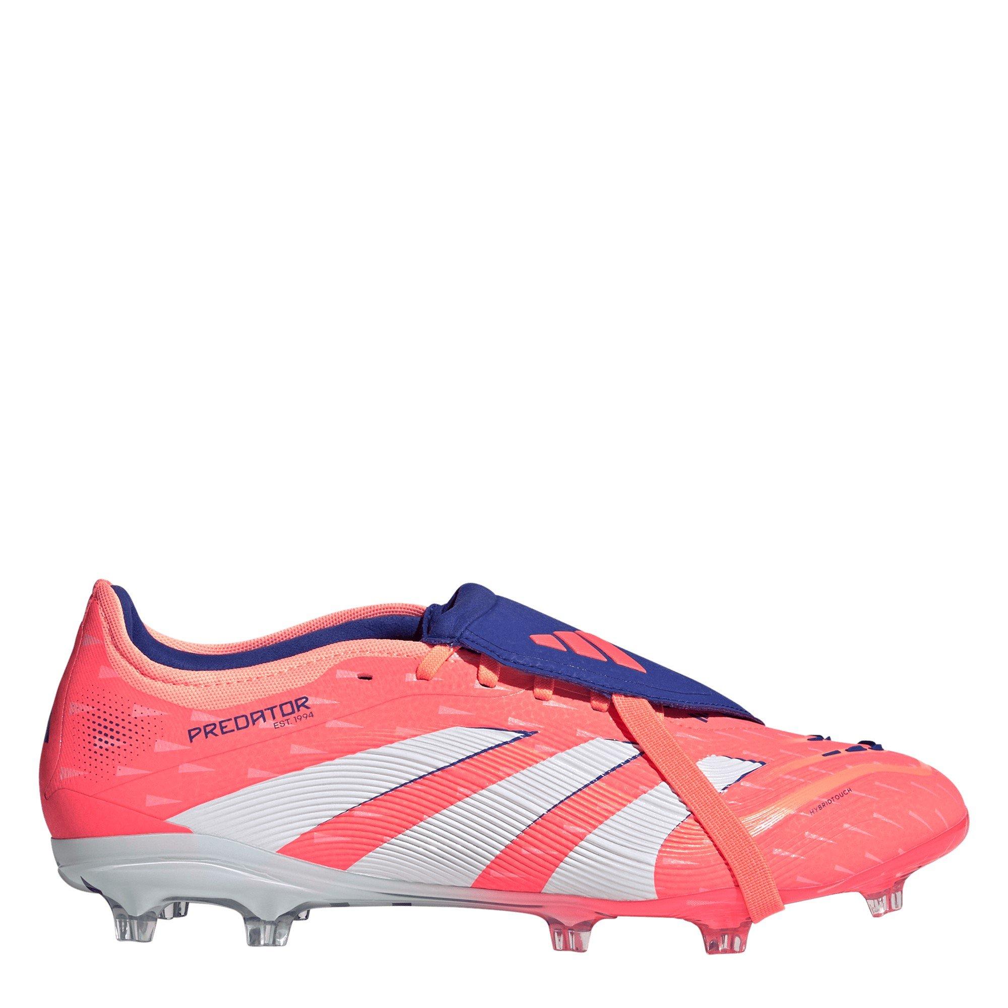 Adidas Men's Orange Predator Pro Fold-Over Tongue Firm Ground Football Boots in Size 9.5, Sports Direct - Image 4