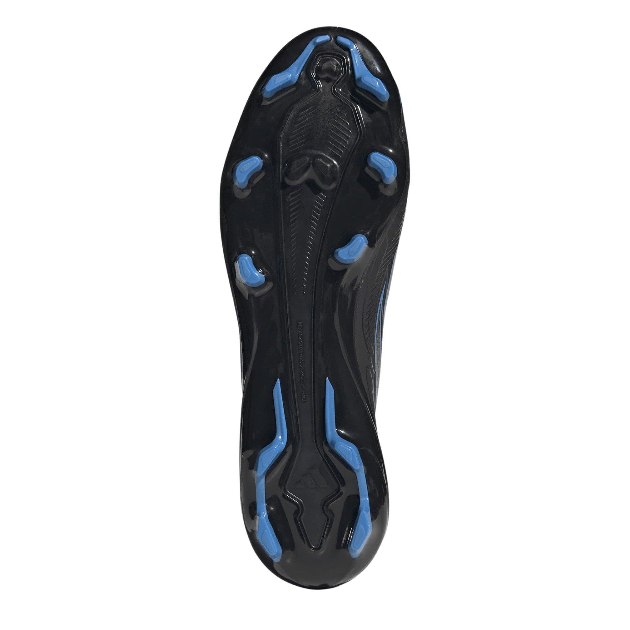 Black/Blue - adidas - F50 Hyperfast League Laceless Firm Ground Football Boots Mens - 6