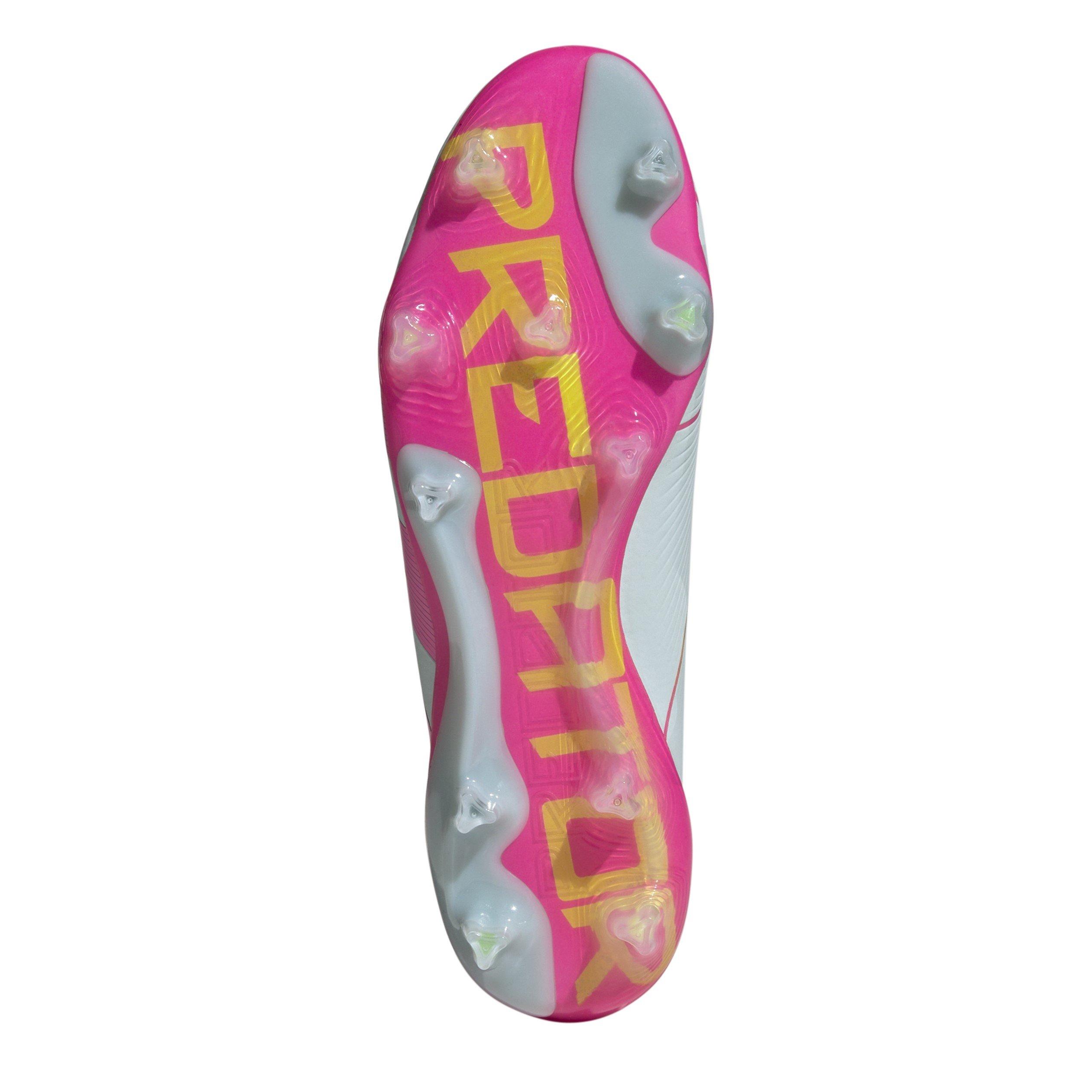 Blue/Pink/Yel - adidas - Predator Elite Fg Firm Ground Football Boots Unisex Adults - 6