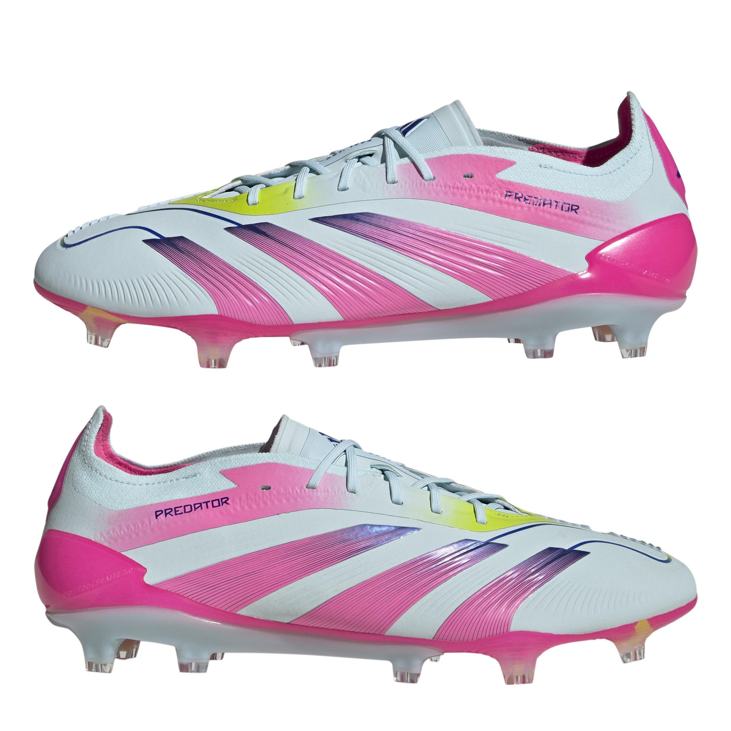 Blue/Pink/Yel - adidas - Predator Elite Fg Firm Ground Football Boots Unisex Adults - 9