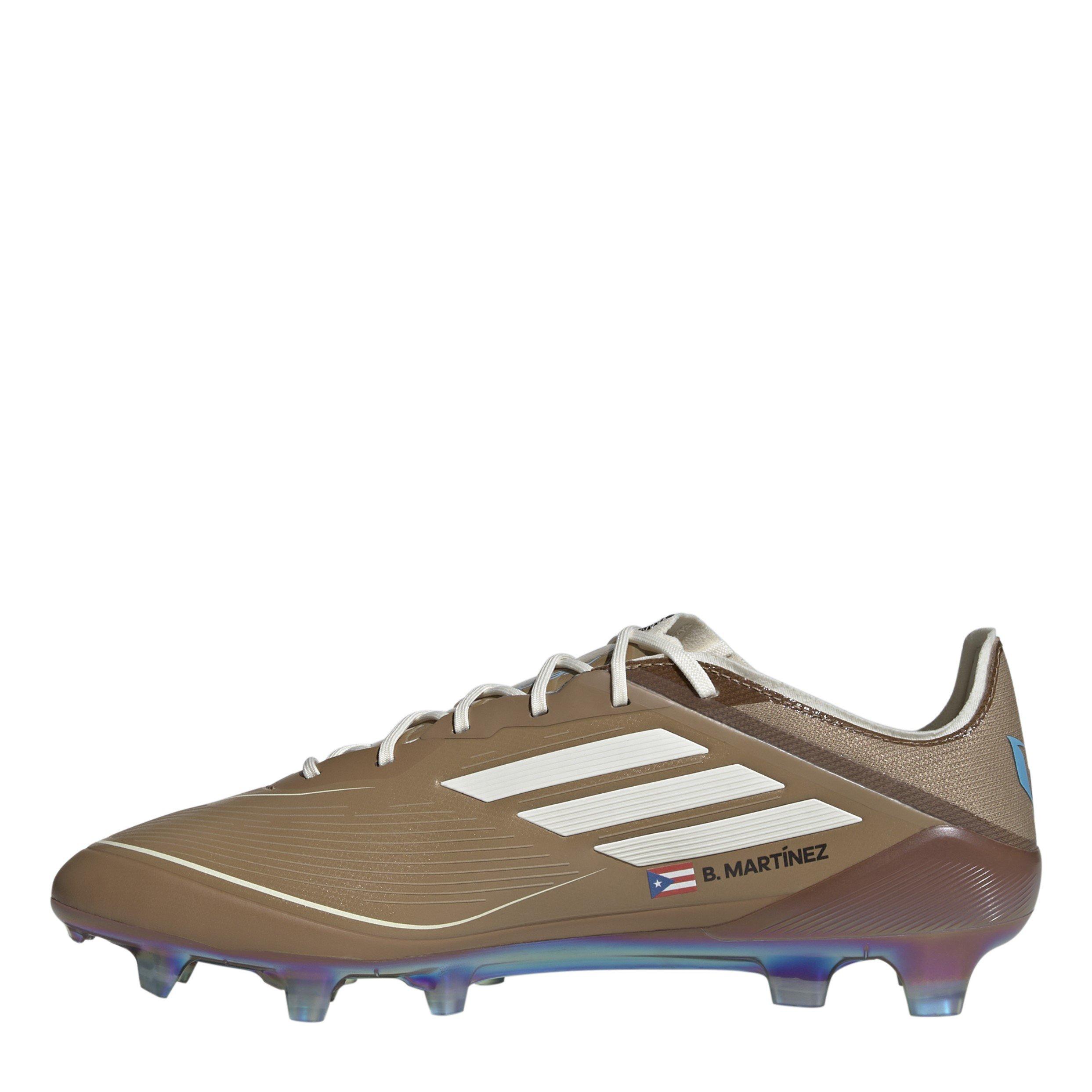 Crdbrd/Crm/Cyan - adidas - F50 Messi Elite Fg Leo X Bb Firm Ground Football Boots Unisex Adults - 2