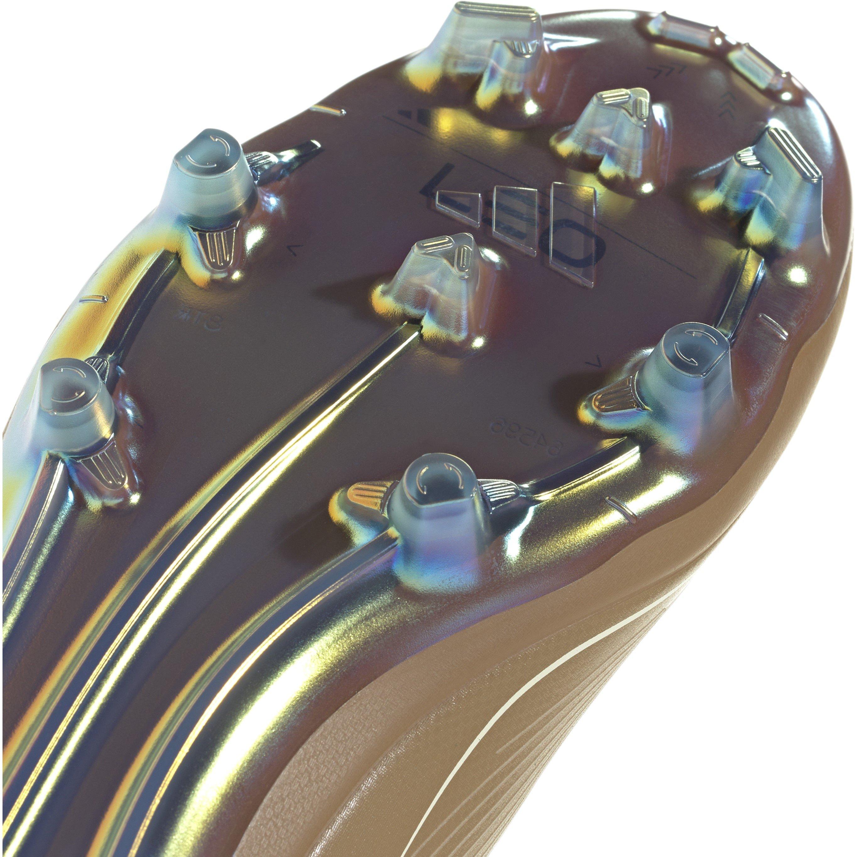 Crdbrd/Crm/Cyan - adidas - F50 Messi Elite Fg Leo X Bb Firm Ground Football Boots Unisex Adults - 9