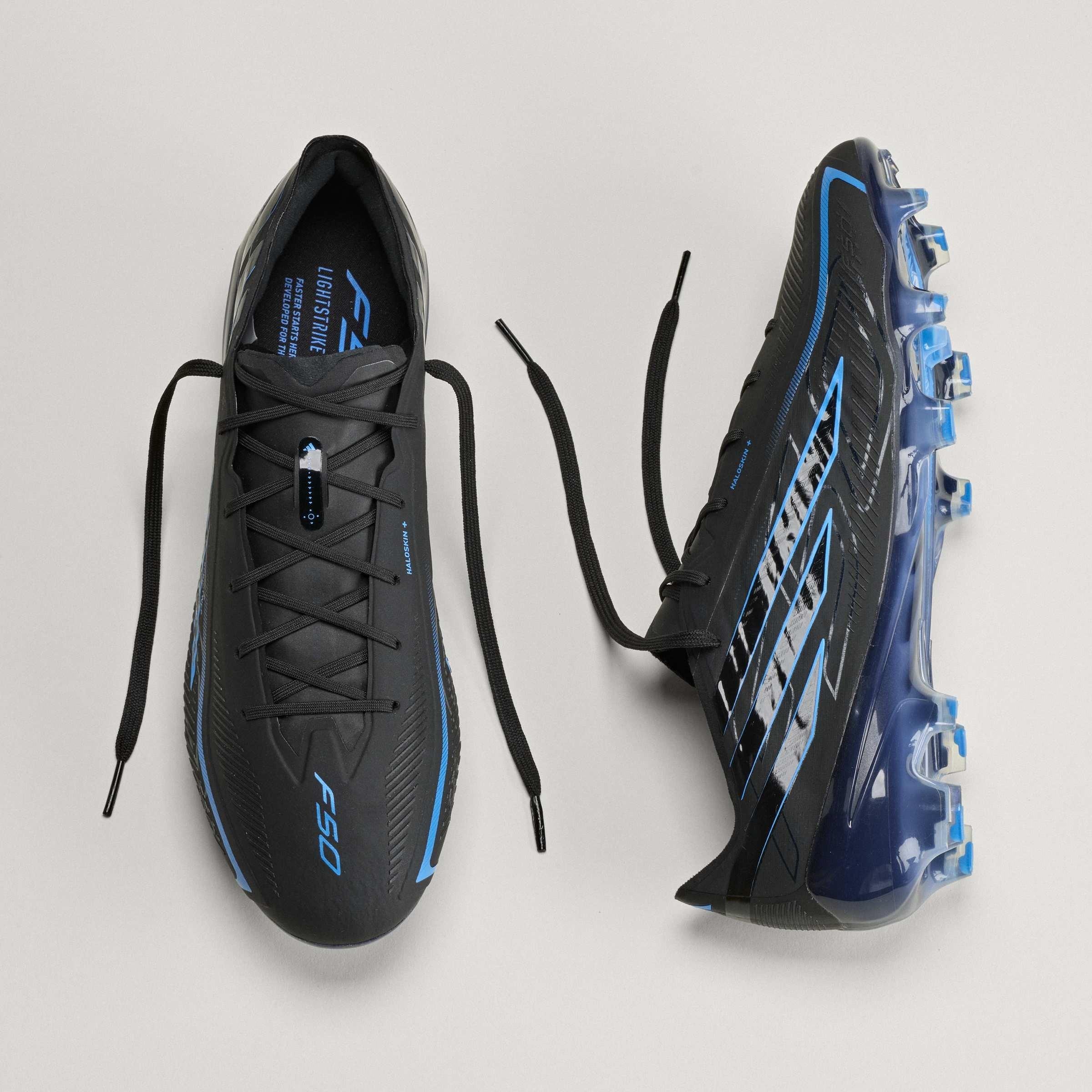 Black/Blue - adidas - Adults F50 Adults Elite Firm Ground Football Boots - 14