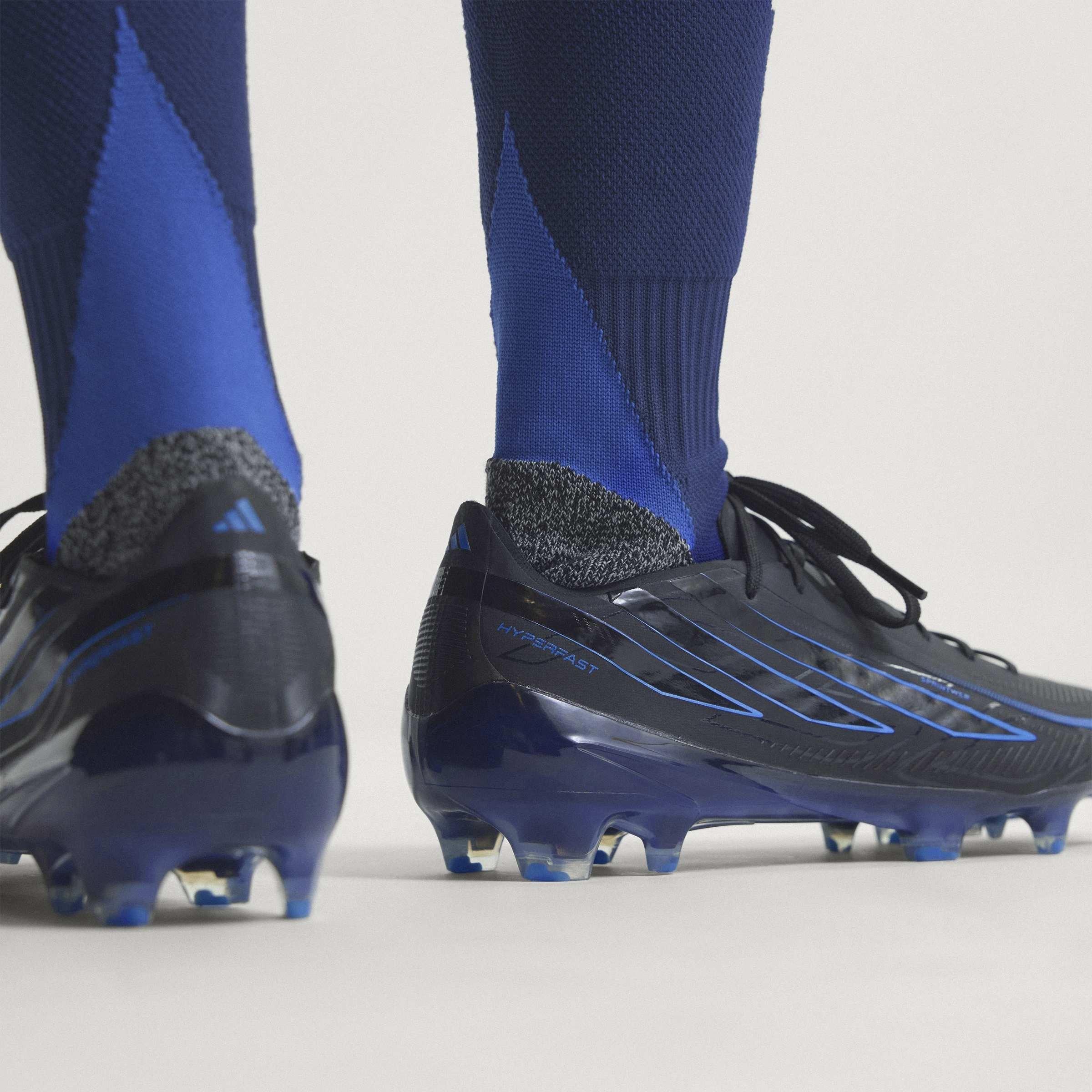 Black/Blue - adidas - Adults F50 Adults Elite Firm Ground Football Boots - 3