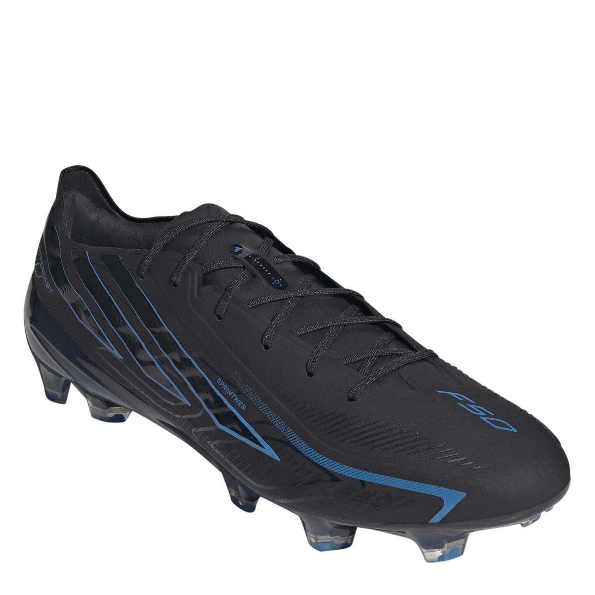 Black/Blue - adidas - Adults F50 Adults Elite Firm Ground Football Boots - 4