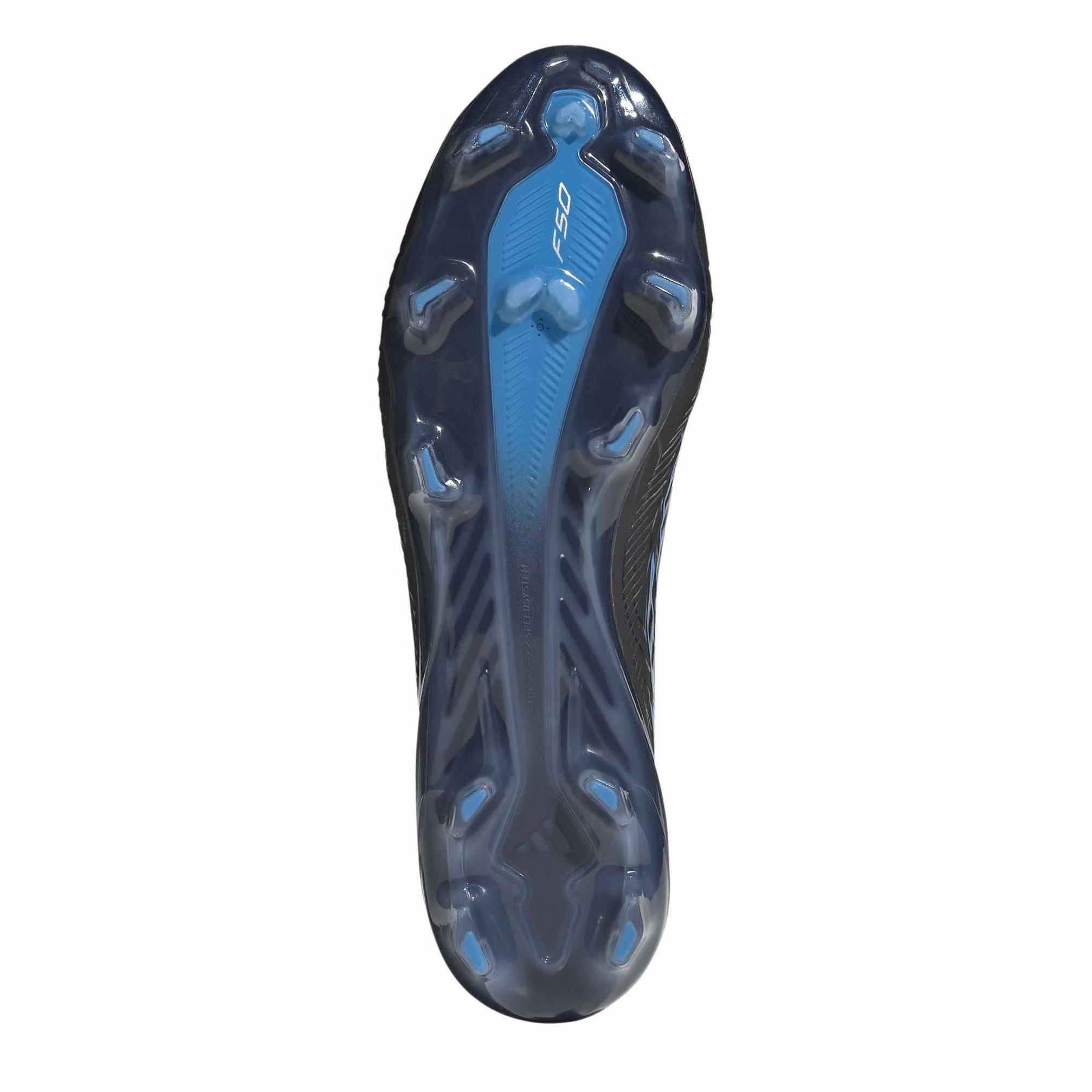Black/Blue - adidas - Adults F50 Adults Elite Firm Ground Football Boots - 8