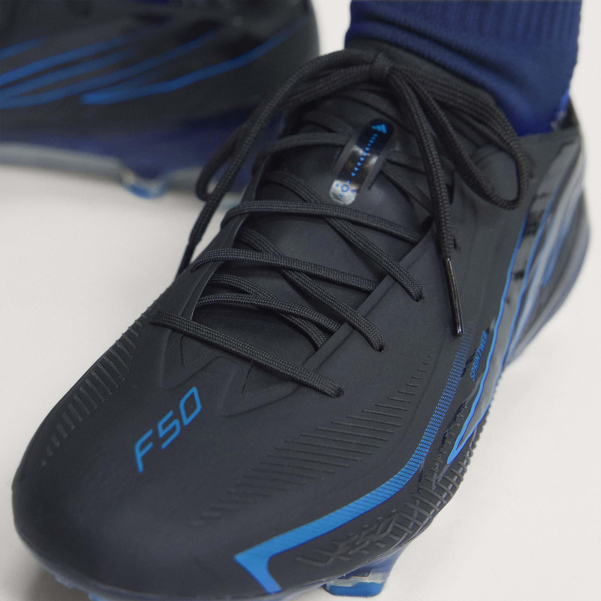 Black/Blue - adidas - Adults F50 Adults Elite Firm Ground Football Boots - 9