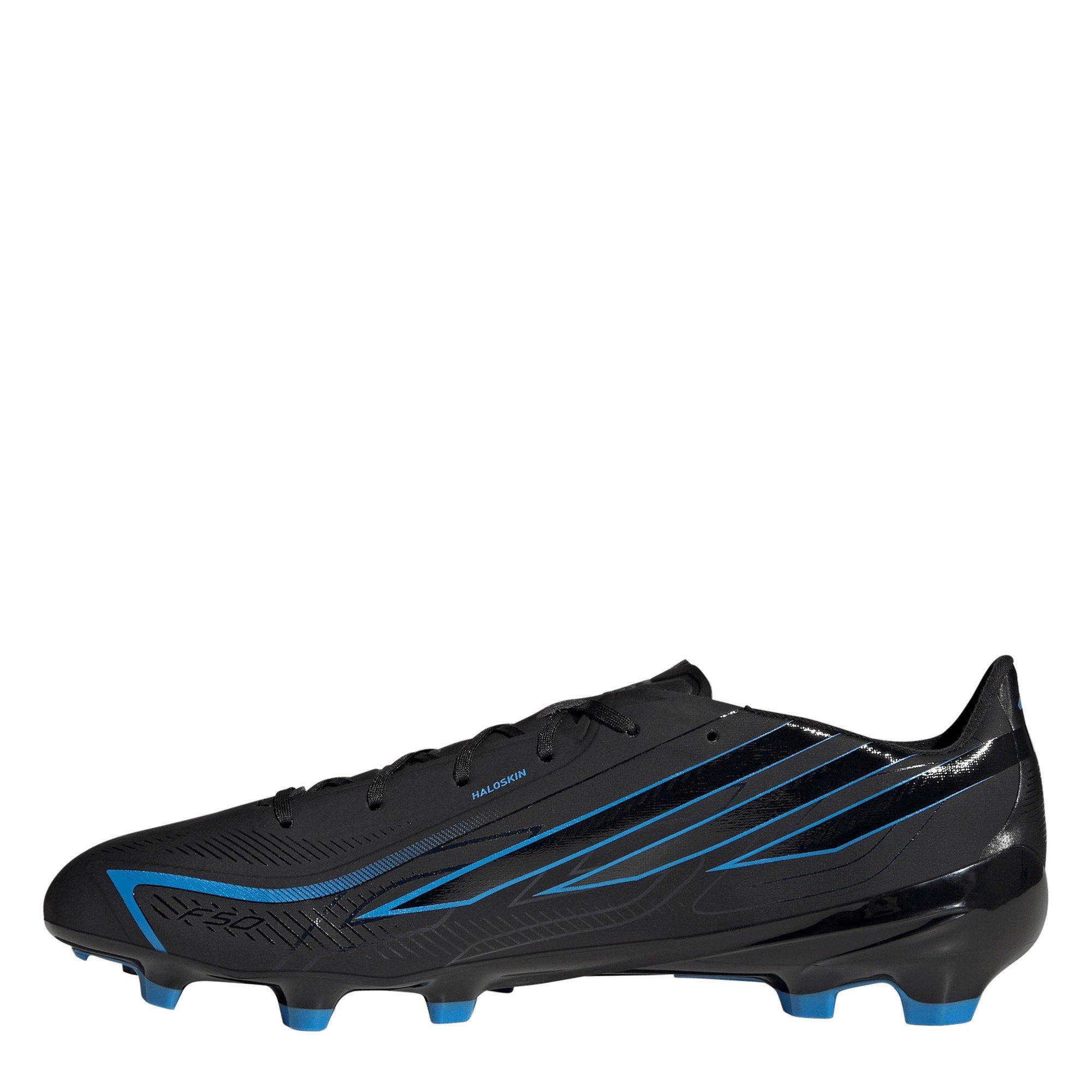 Schwarz/Blau - adidas - Adidas F50 Adults League Firm Ground Football Boots - 2
