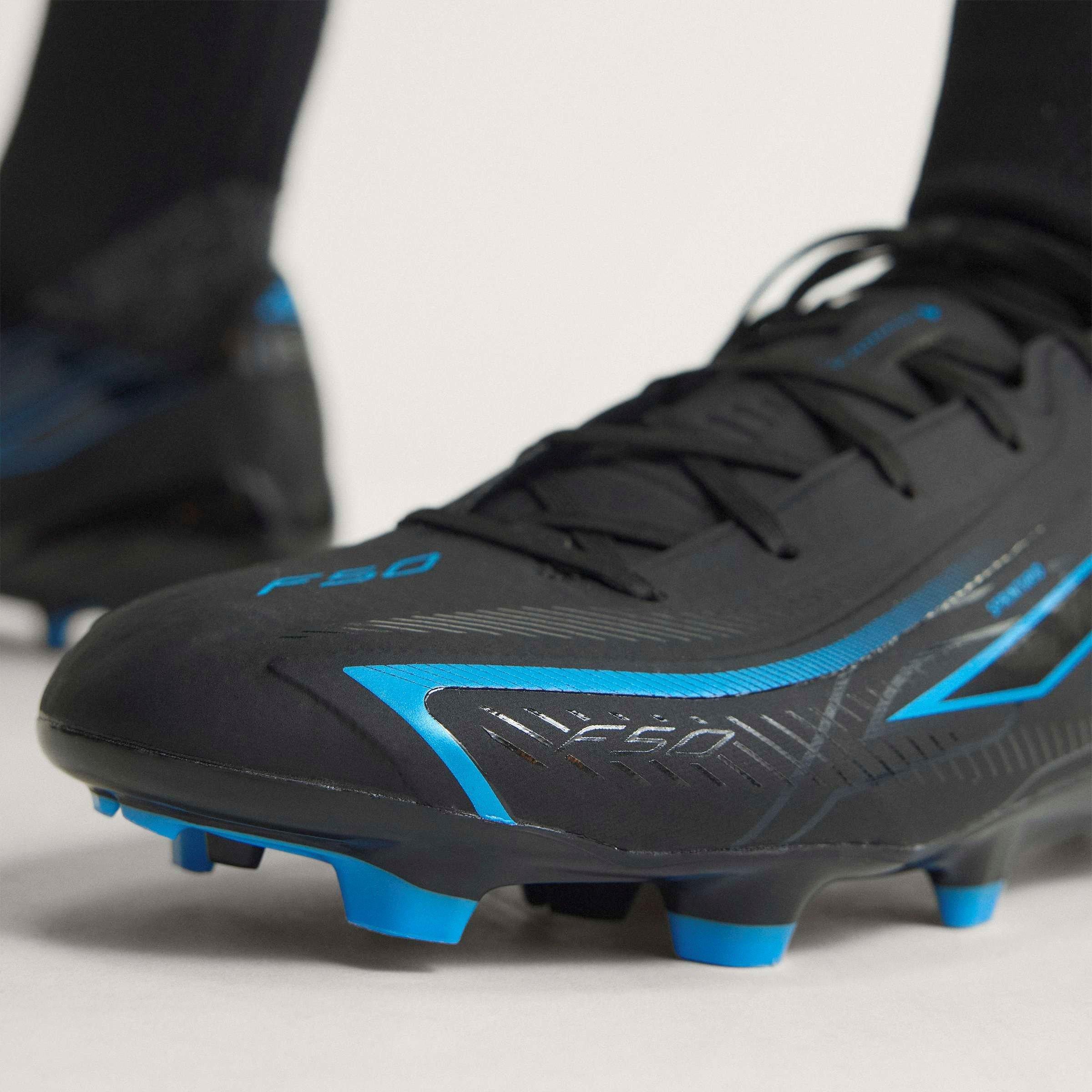 Schwarz/Blau - adidas - Adidas F50 Adults League Firm Ground Football Boots - 16
