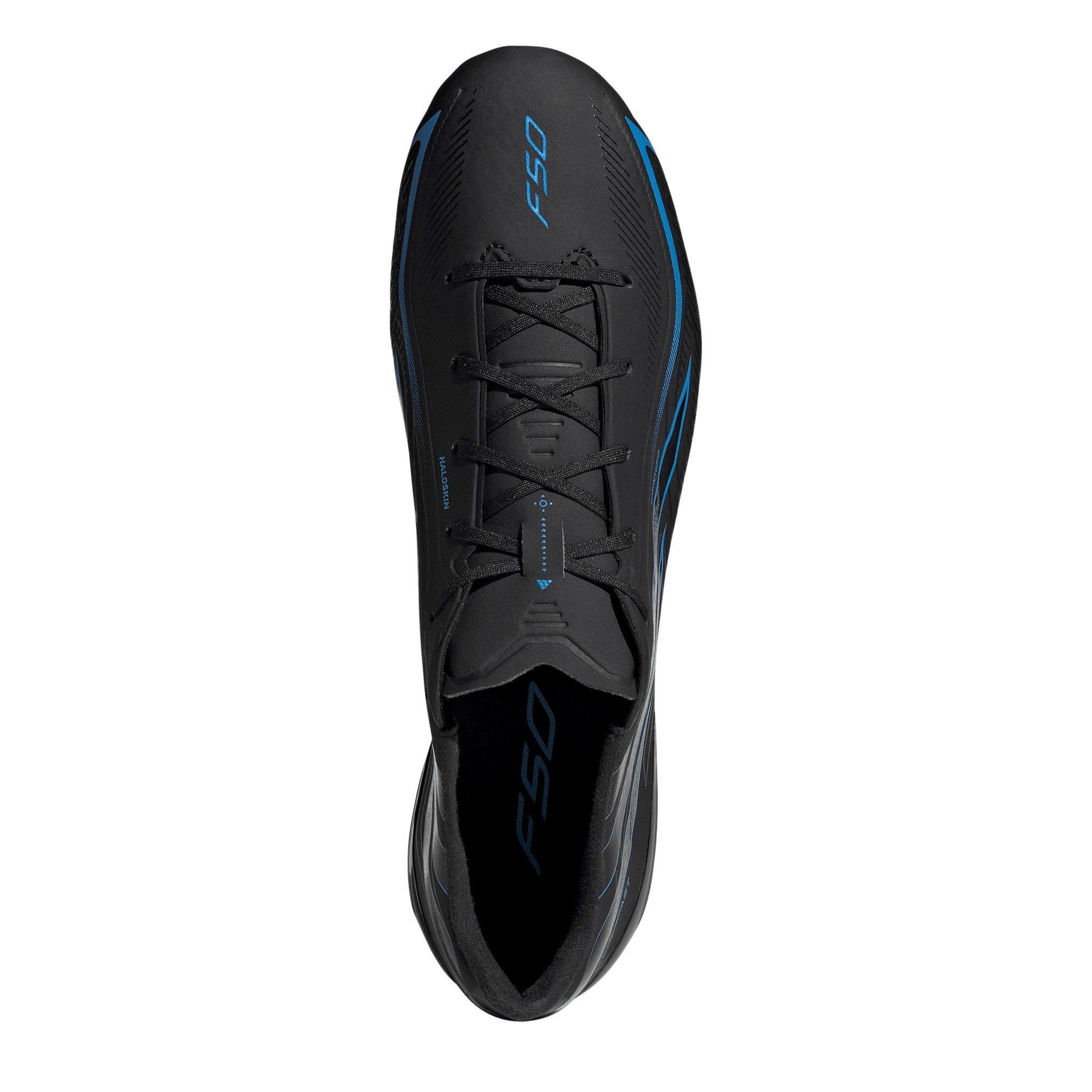 Schwarz/Blau - adidas - Adidas F50 Adults League Firm Ground Football Boots - 6