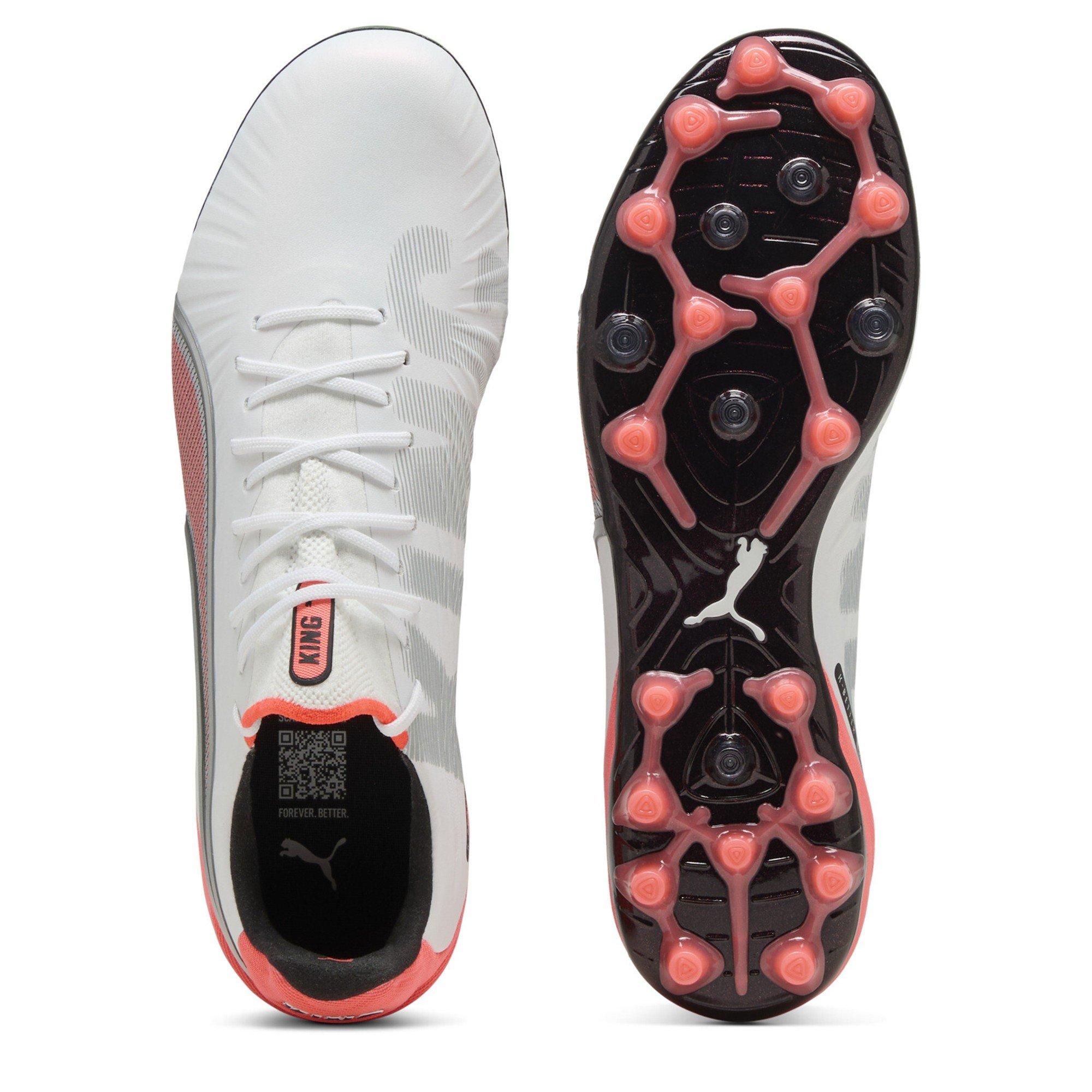 Puma Blanc-PU - Puma - Men's King Ultimate Mg Firm Ground Football Boots - 3