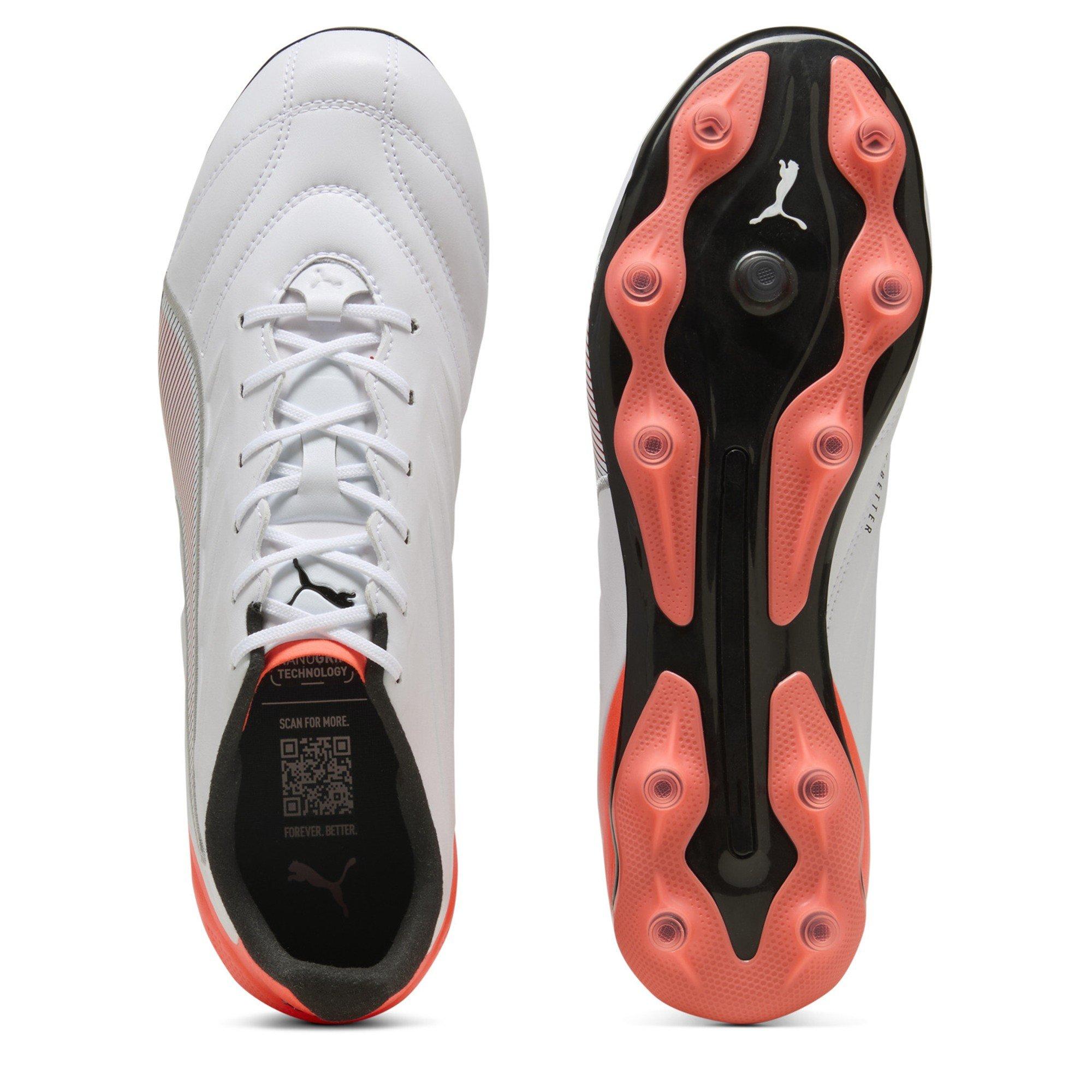 Puma White-Pu - Puma - Men's King Pro Firm Ground Football Boots - 3