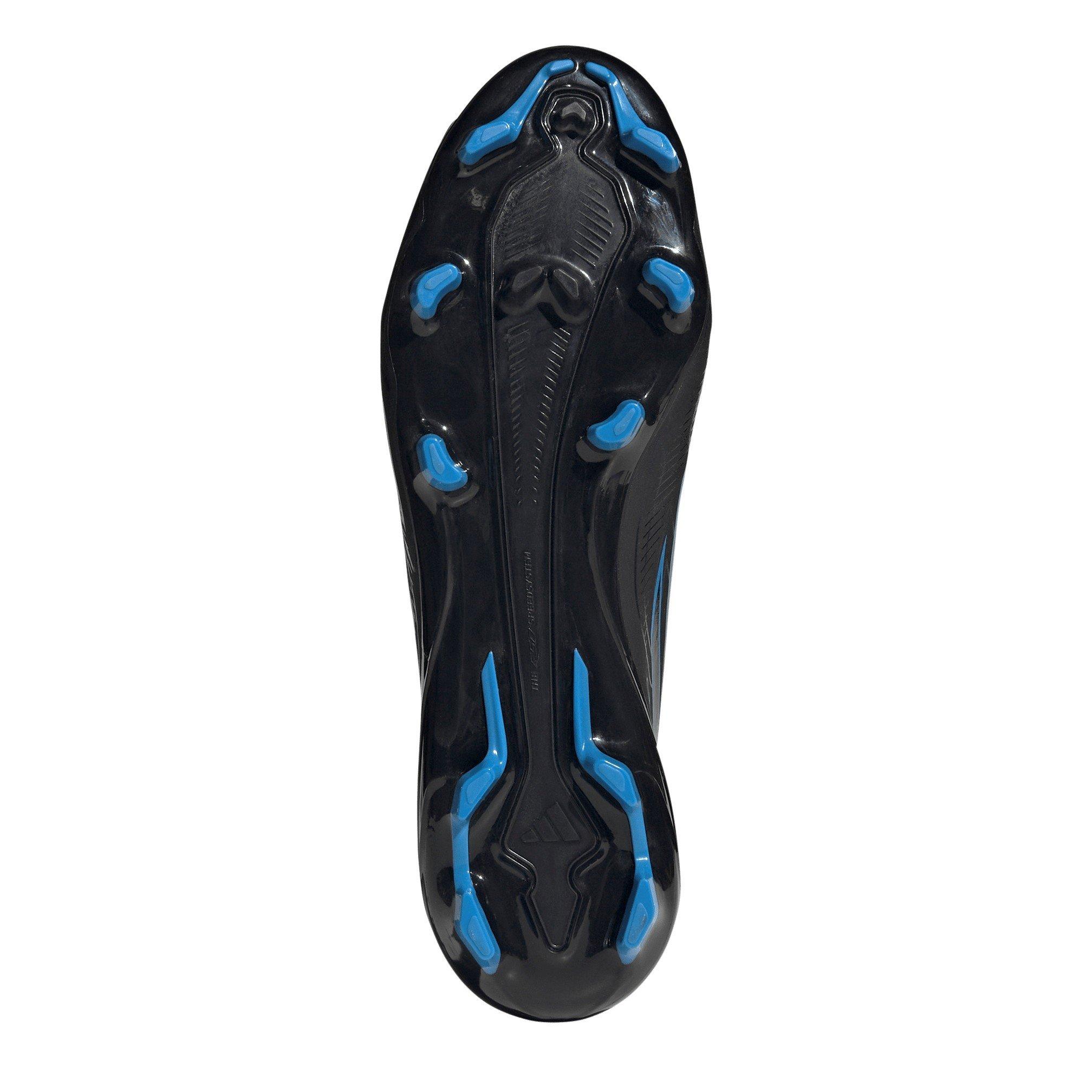 Black/Blue - adidas - F50 Hyperfast League Mid Firm Ground Football Boots Mens - 6