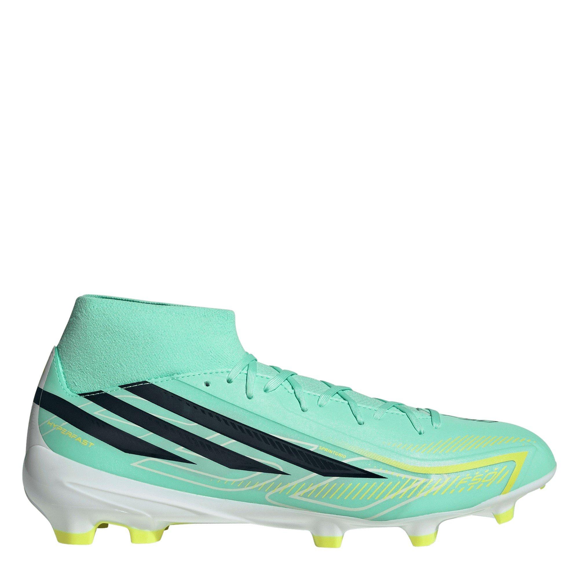 adidas Men's F50 Hyperfast League Mid Firm-Ground Football Boots