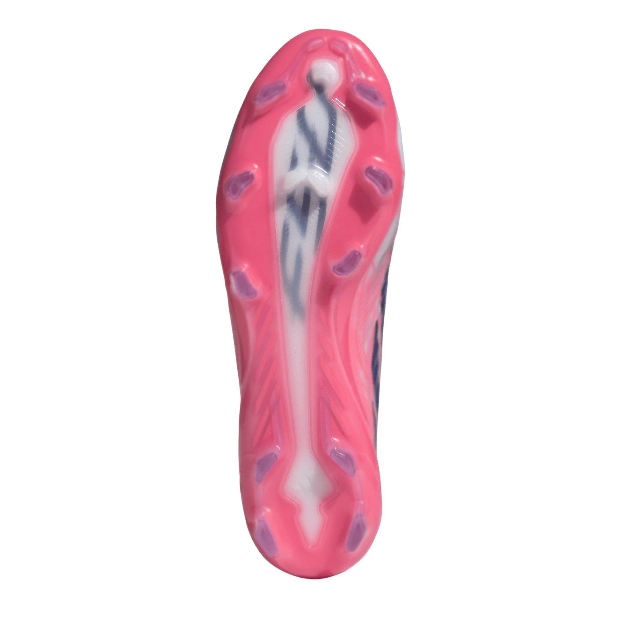 Wit/Koraal - adidas - F50 Hyperfast Pro Firm Ground Football Boots Mens - 8