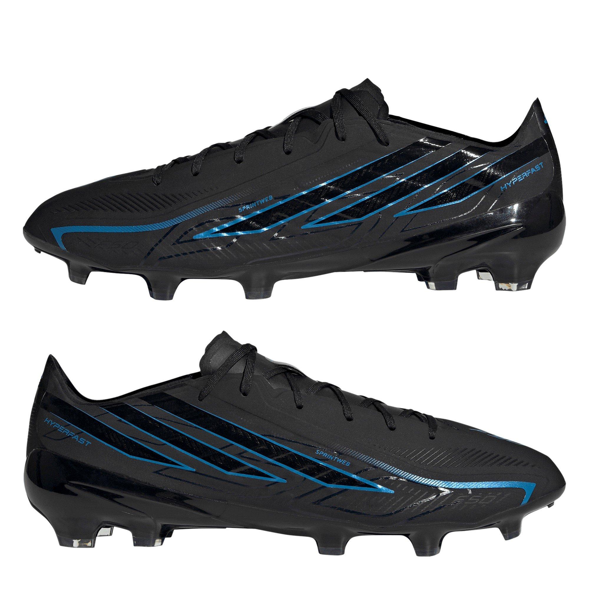 Black/Blue - adidas - F50 Hyperfast Pro Firm Ground Football Boots Mens - 11