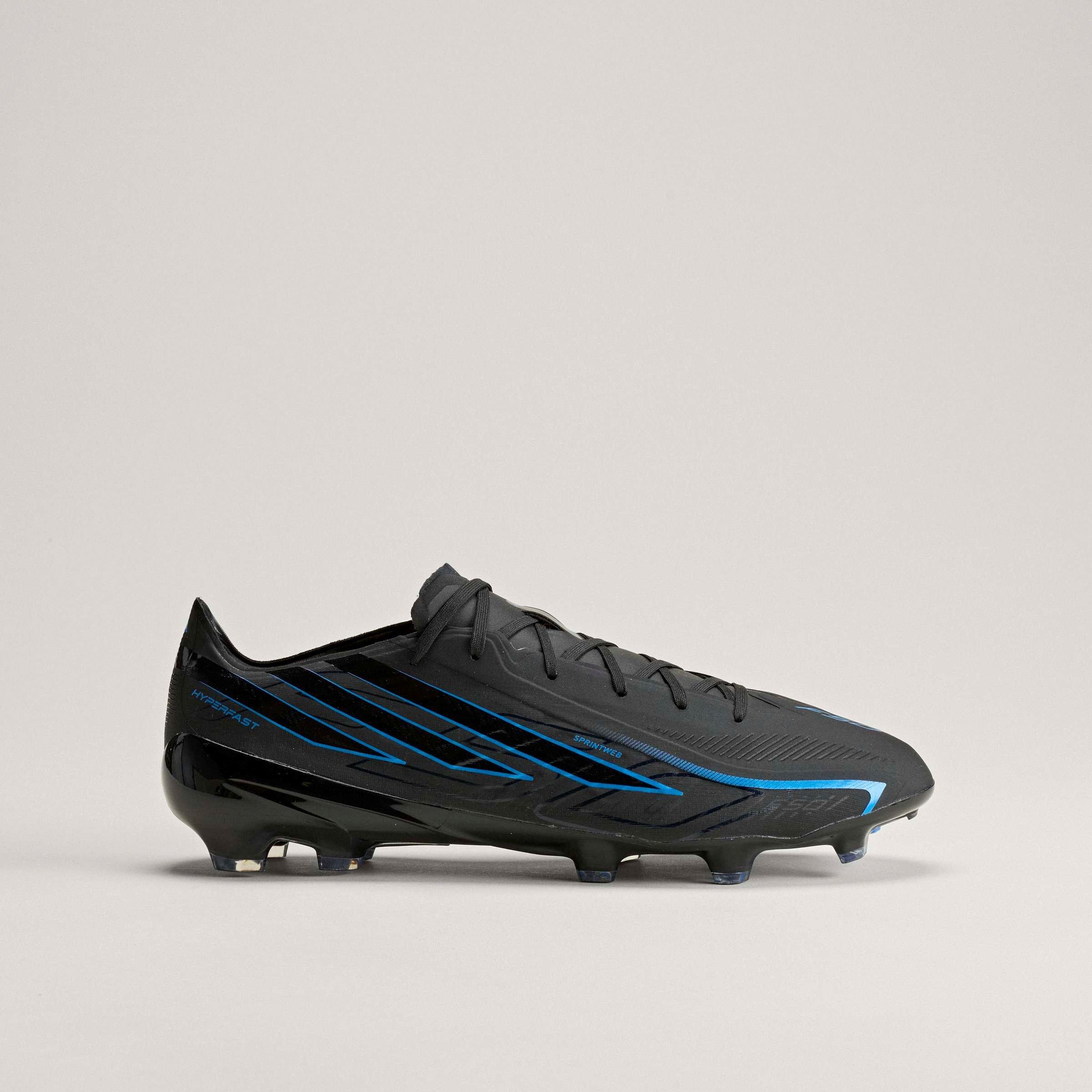 Black/Blue - adidas - F50 Hyperfast Pro Firm Ground Football Boots Mens - 12