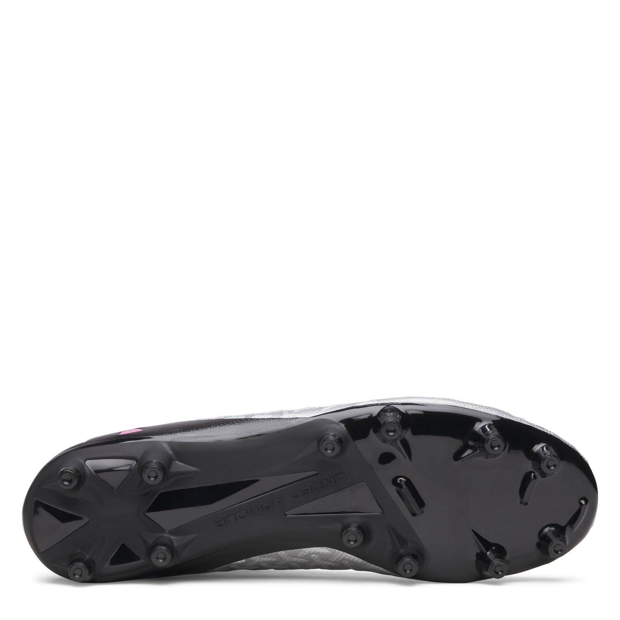 Srebrno/crno - Under Armour - Men's Magnetico .3 Firm Ground Football Boot - 3
