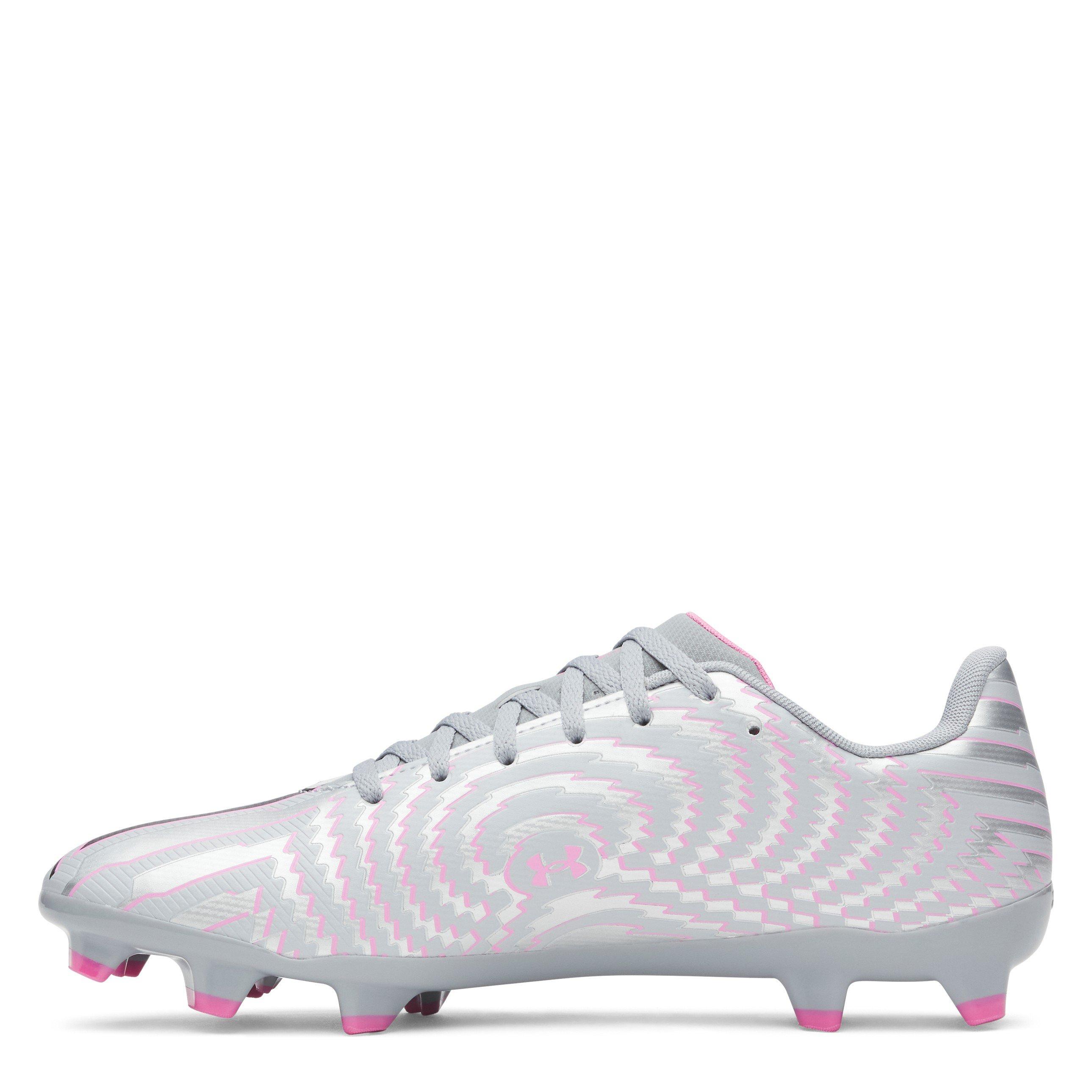 Srebrno/crno - Under Armour - Men's Shadow .3 Firm Ground Football Boot - 2