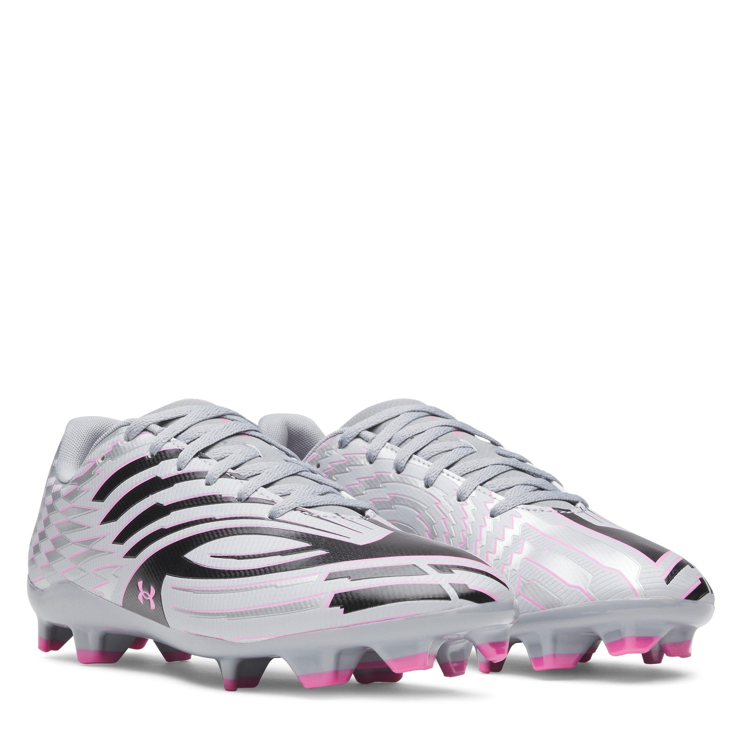 Srebrno/crno - Under Armour - Men's Shadow .3 Firm Ground Football Boot - 5