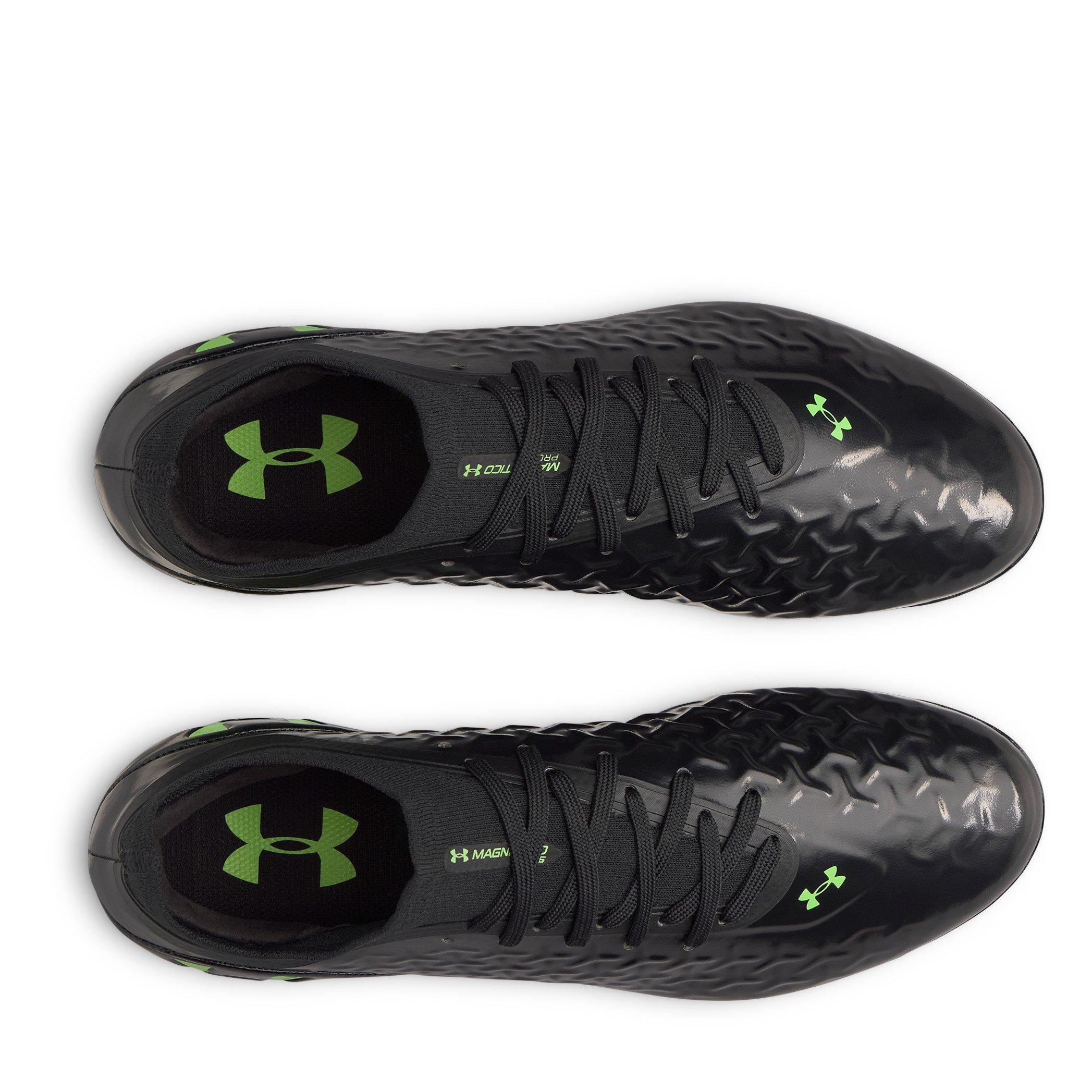 Black / Green - Under Armour - Unisex Magnetico Pro 6 Firm Ground Football Boot - 4