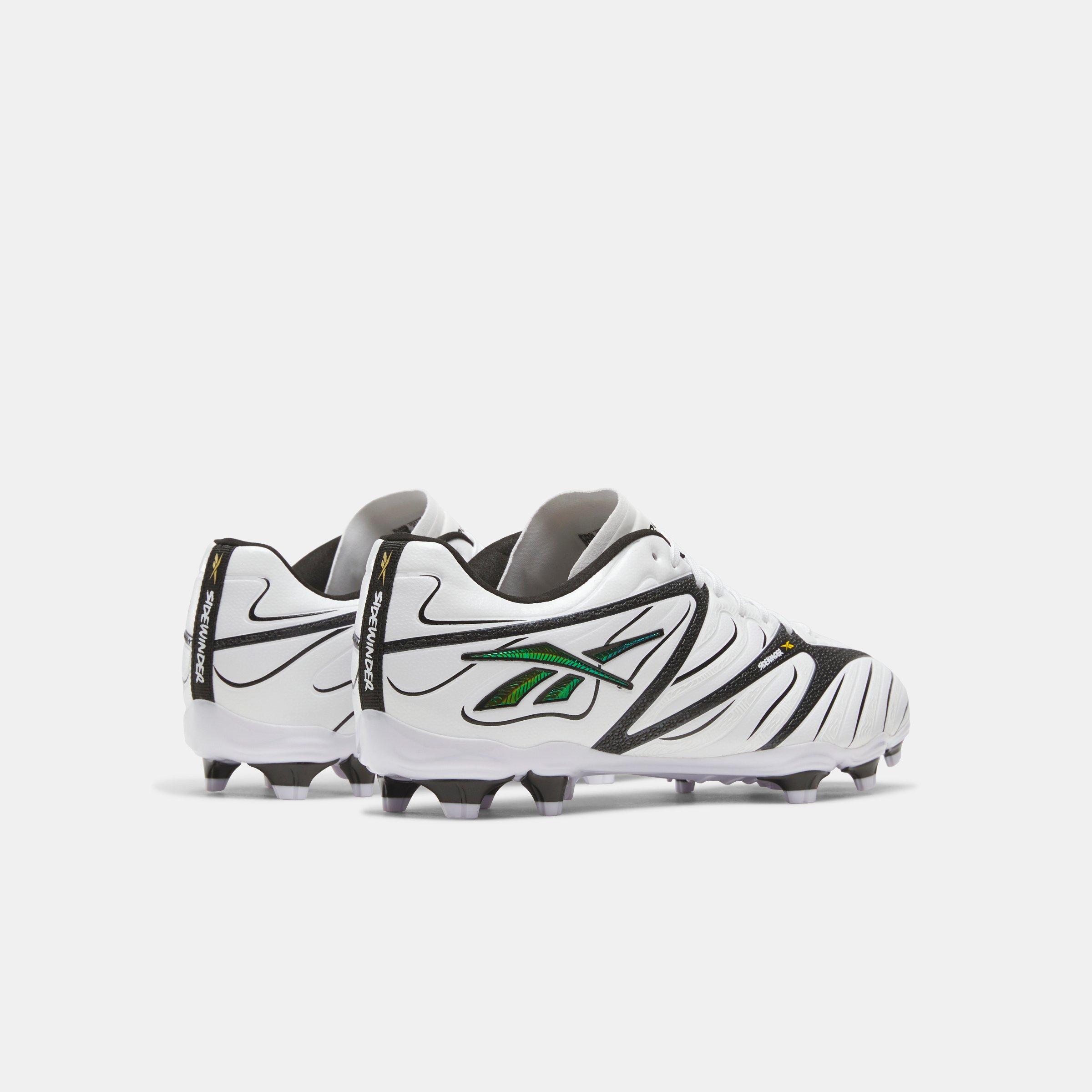 White/Black - Reebok - Men's SideW .3 FG Firm Ground Football Boots - 2