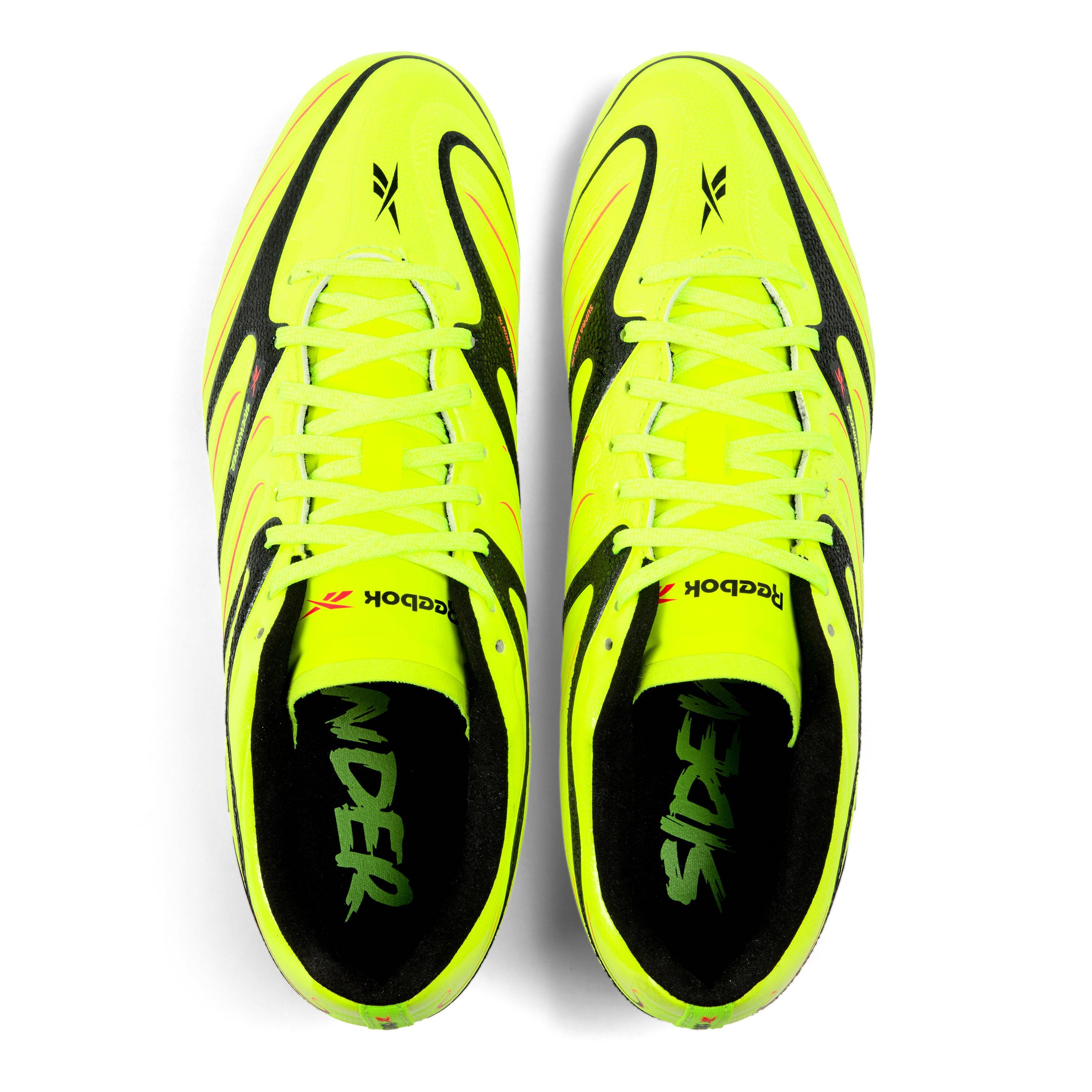 Limoen/Zwart - Reebok - Reebok SideW .3 FG Sn63 - 4