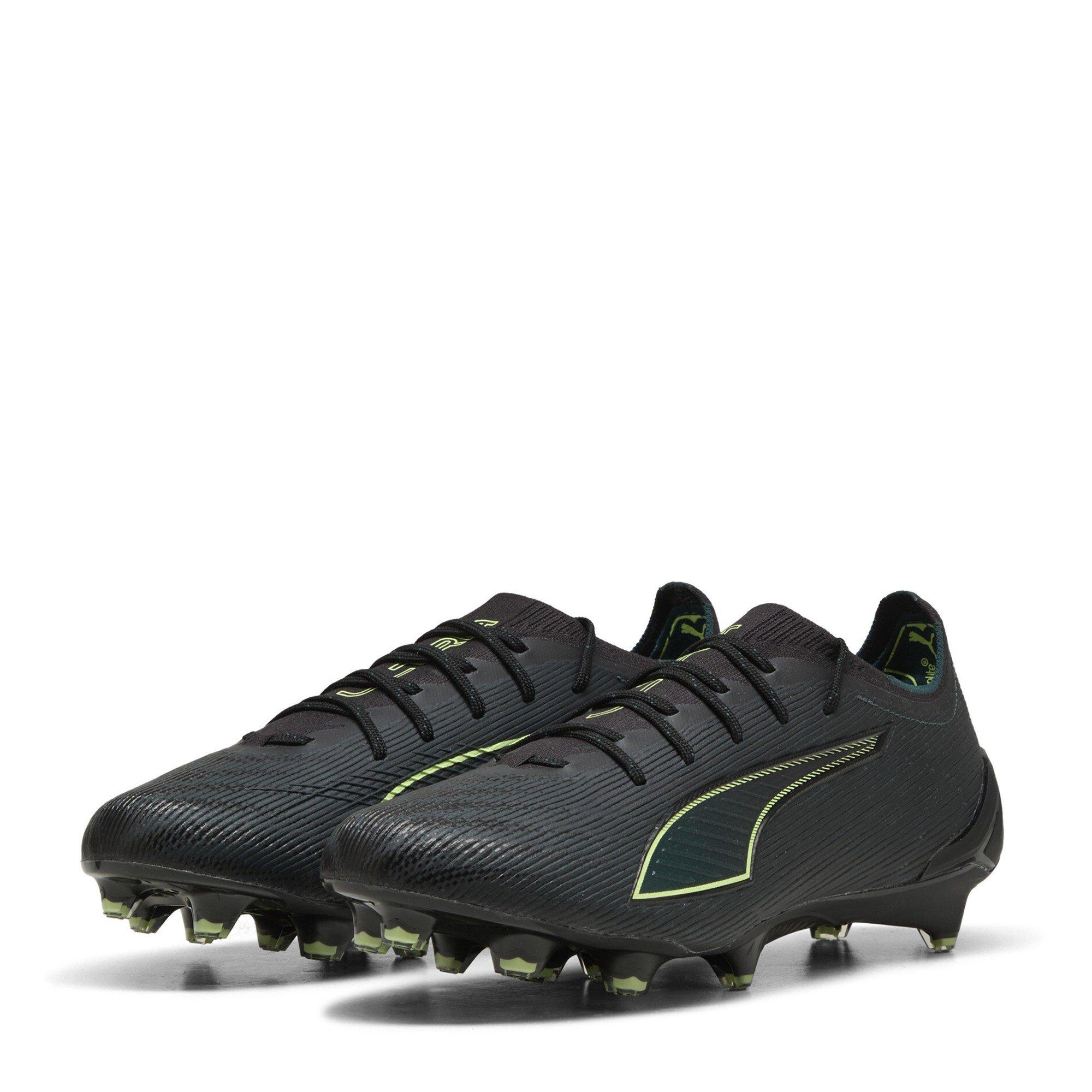 Puma Men's 6 Ultimate Fg Firm Ground Football Boots - Black Puma Black - 8.5 (42.5)